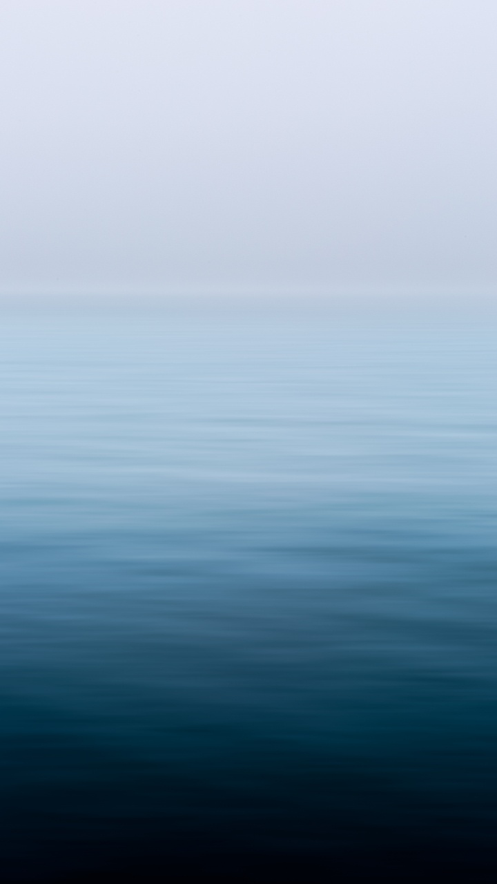 Meer, Horizont, Blau, Wasser, Ruhe. Wallpaper in 720x1280 Resolution