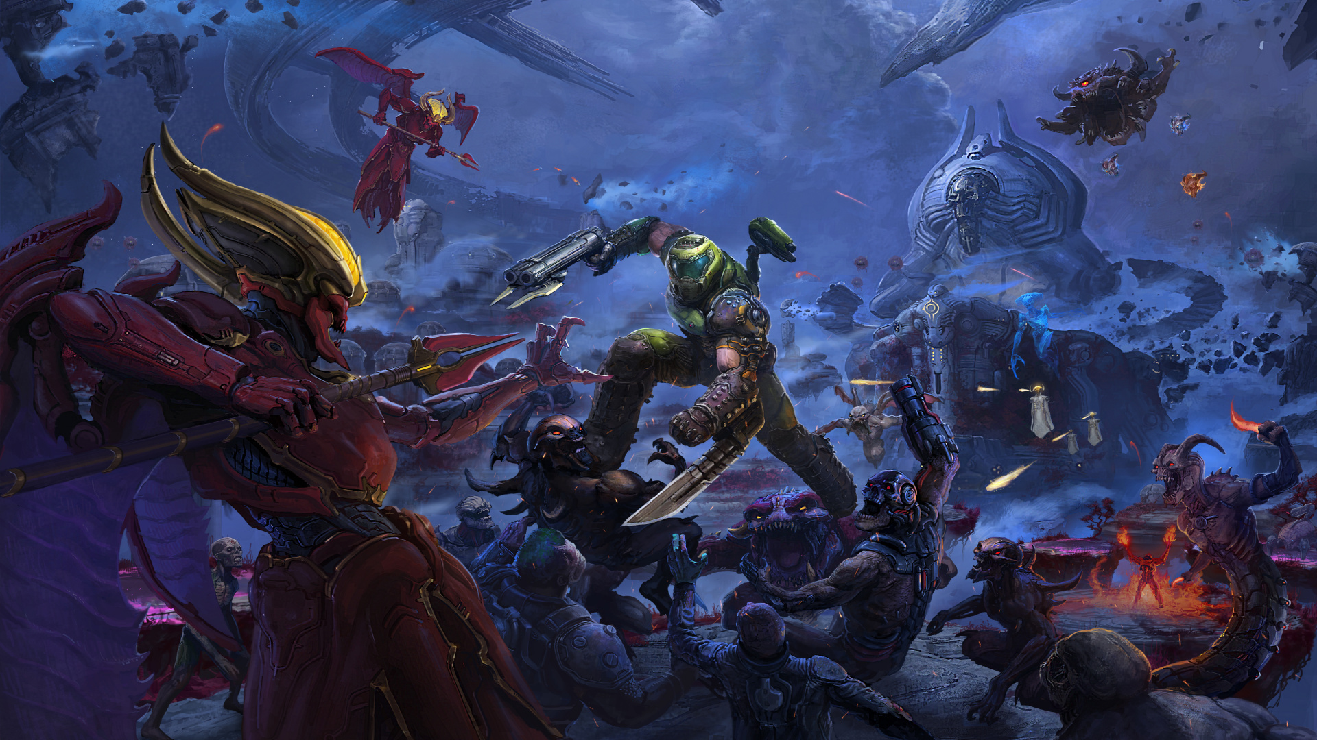 Fatalidad, Maldito, Bethesda, Icono Del Pecado, Xbox One. Wallpaper in 1920x1080 Resolution