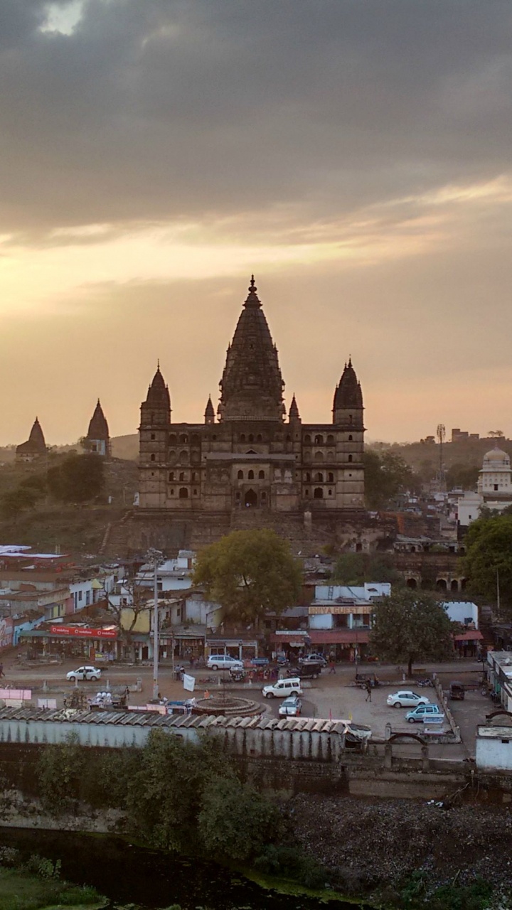 地平线, 里程碑, 城市景观, 早上, 城市 壁纸 720x1280 允许