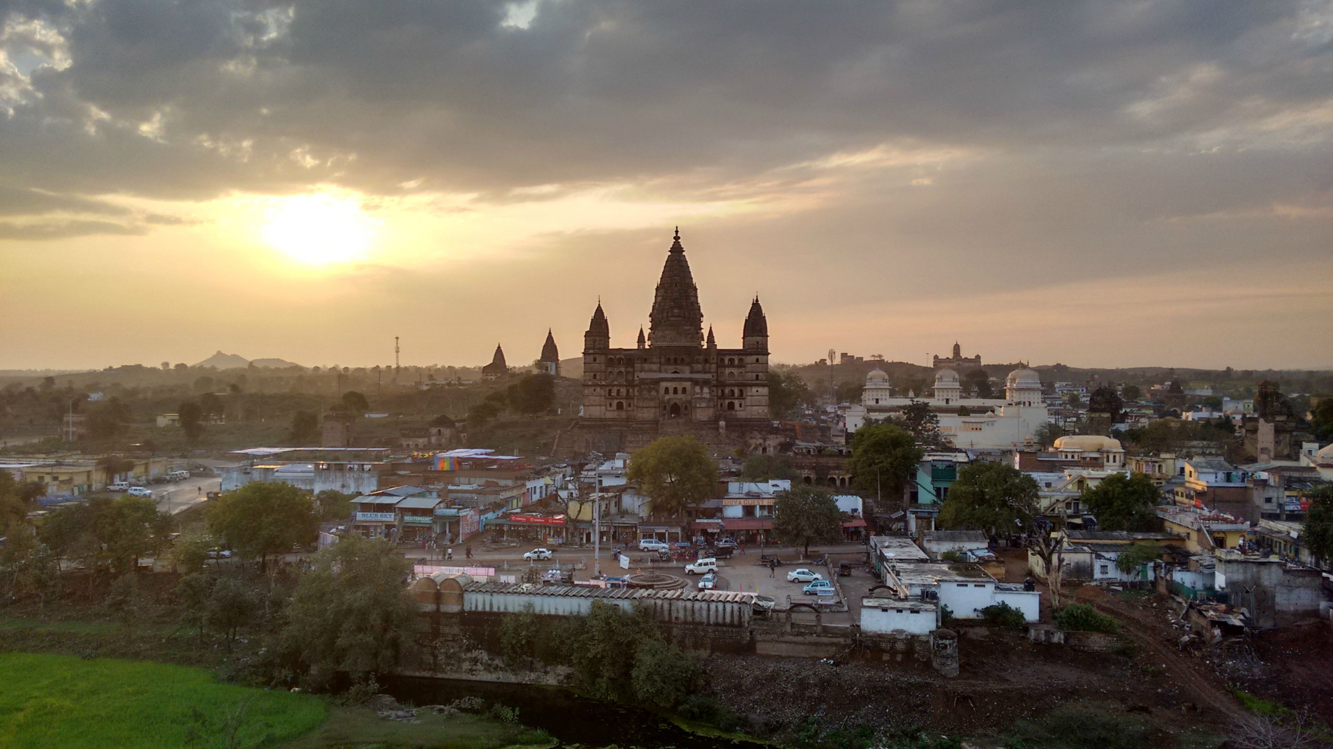 Horizont, Wahrzeichen, Stadtlandschaften, Morgen, Menschliche Siedlung. Wallpaper in 1920x1080 Resolution