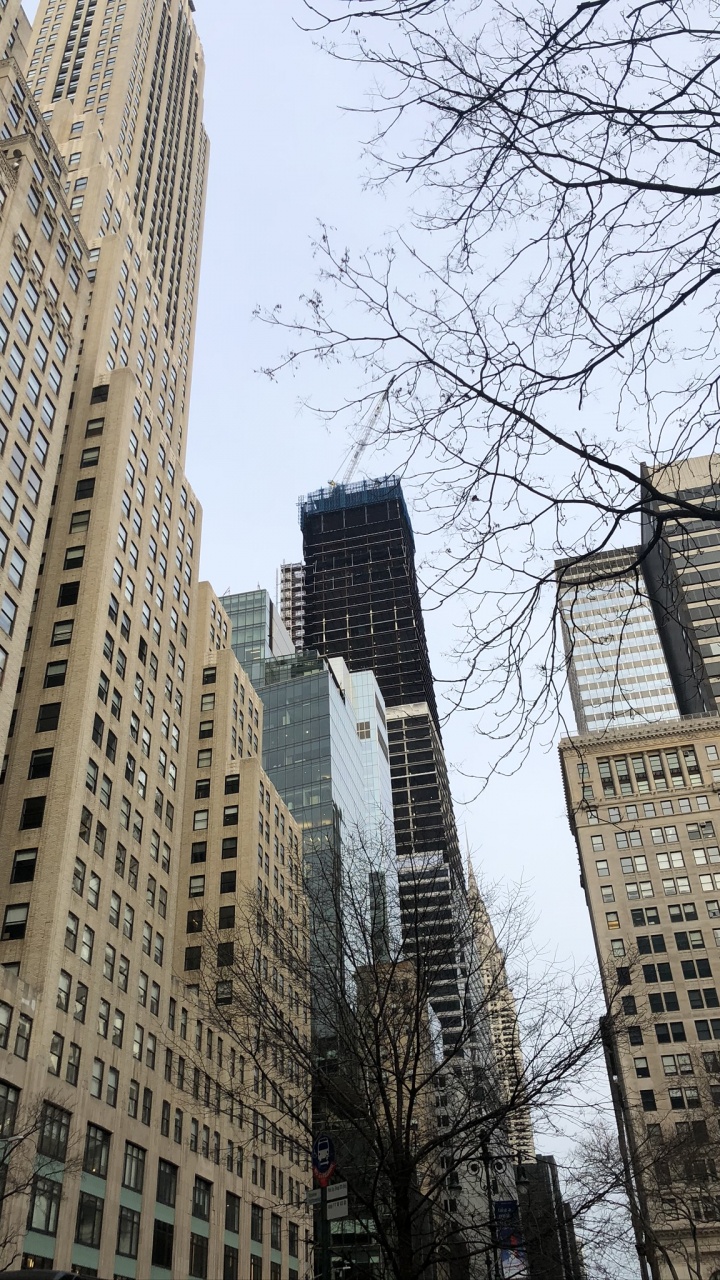 New York City, Tower Block, Tageszeit, Architektur, Stadtgebiet. Wallpaper in 720x1280 Resolution