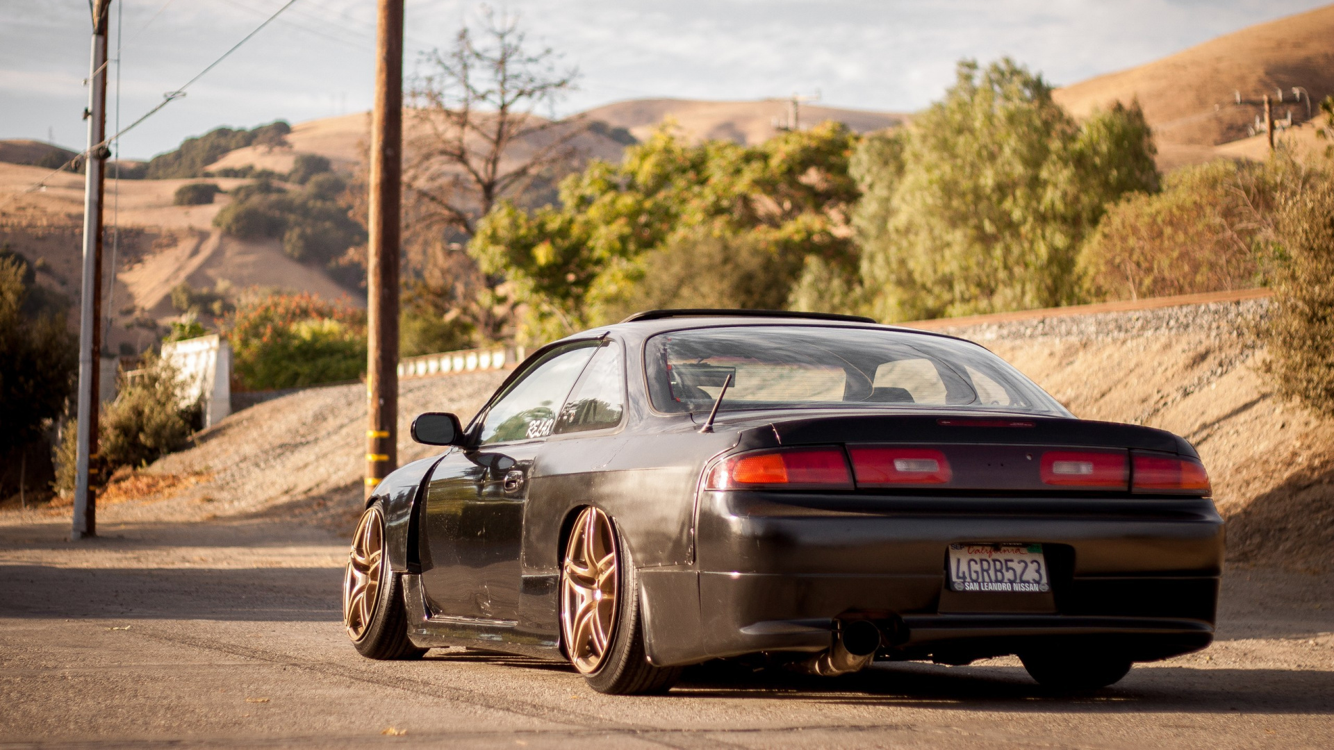 Black Porsche 911 on Road During Daytime. Wallpaper in 1920x1080 Resolution