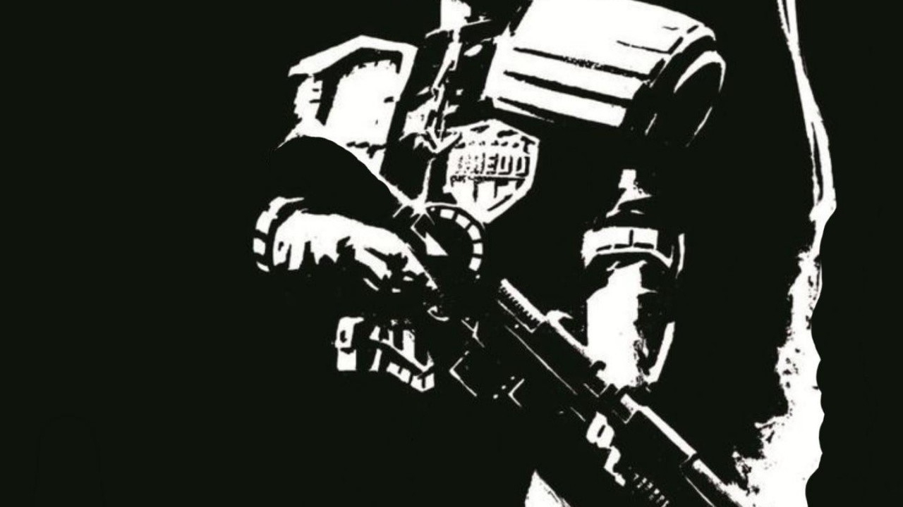 Richter Dredd David Aja, Judge Dredd, T-shirt, 2000 Anzeige, Die Unsterbliche Eiserne Faust. Wallpaper in 1280x720 Resolution