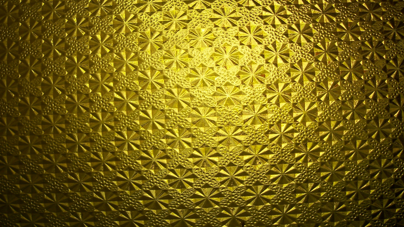 Gelb-weißes Florales Textil. Wallpaper in 1366x768 Resolution