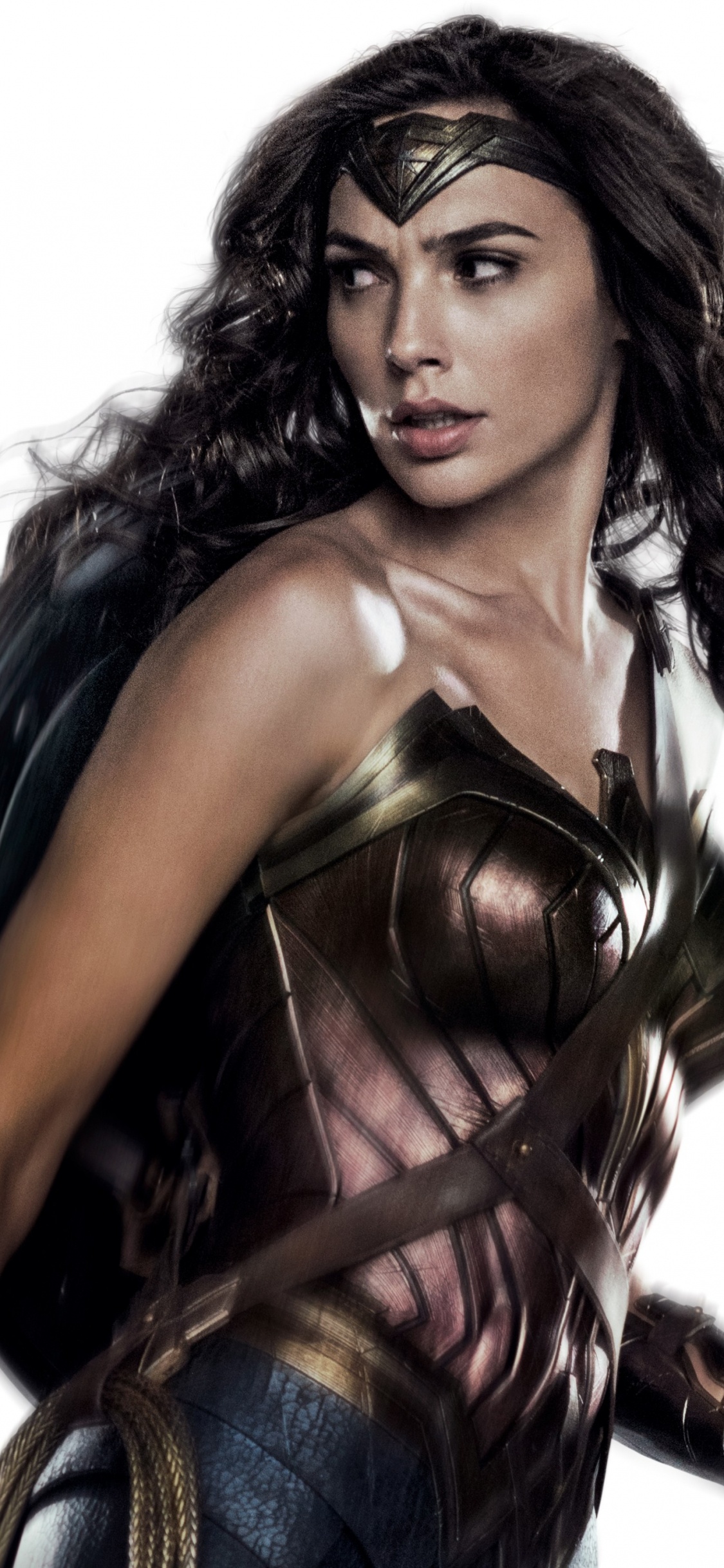 Gal Gadot, la Mujer Maravilla, Steve Trevor, Diana Prince, Batman. Wallpaper in 1125x2436 Resolution