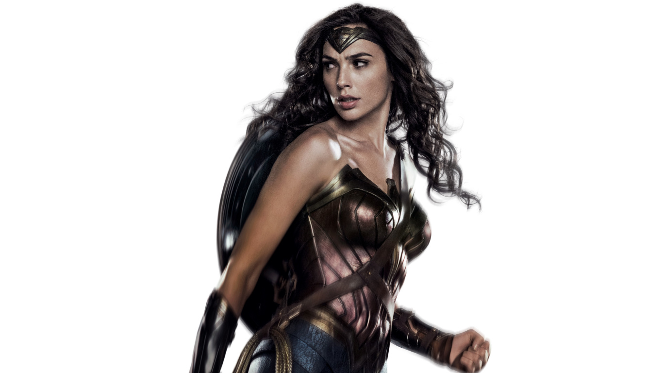 Gal Gadot, la Mujer Maravilla, Steve Trevor, Diana Prince, Batman. Wallpaper in 1366x768 Resolution