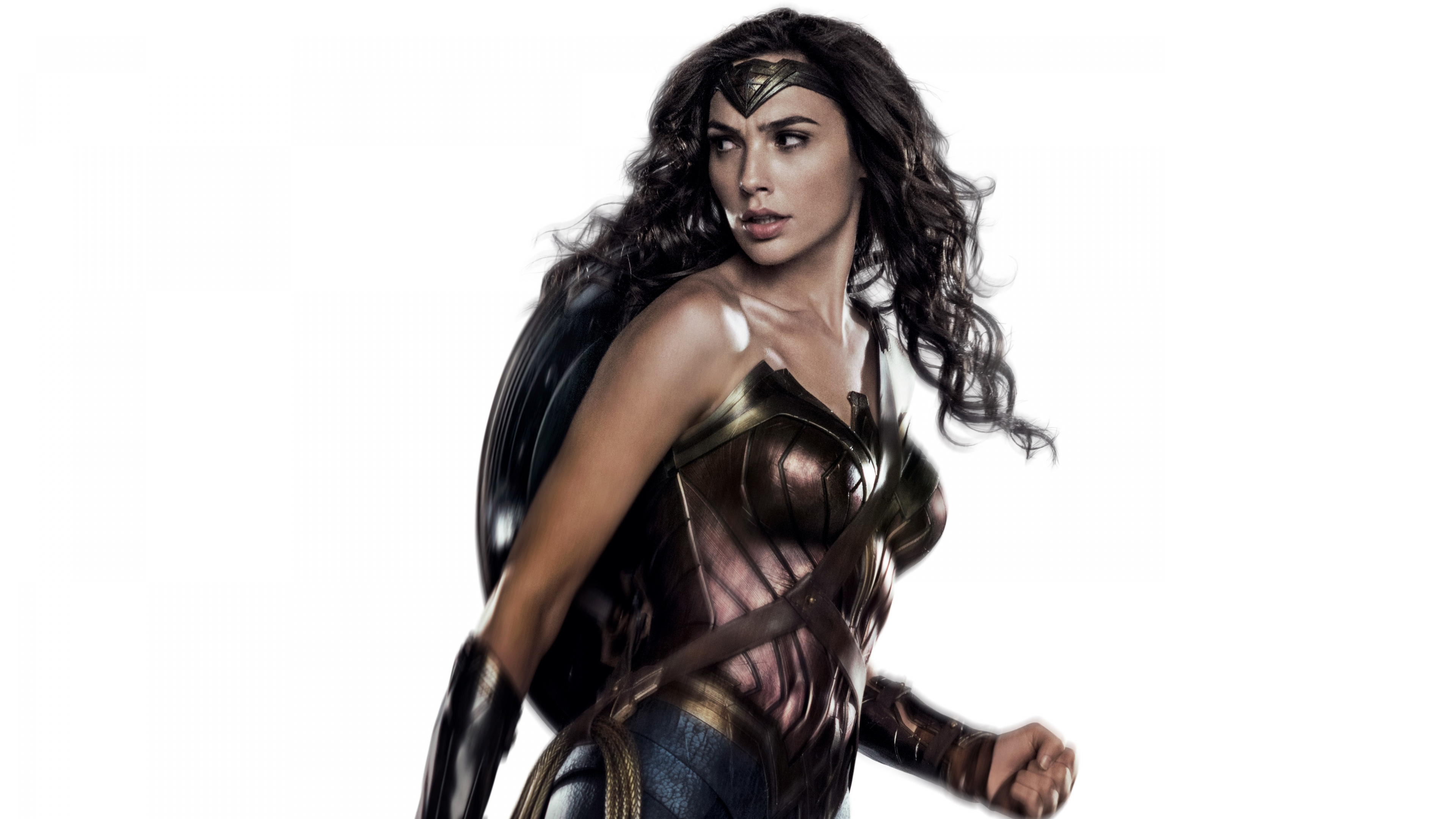 Gal Gadot, Wonder Woman, Steve Trevor, Diana Prince, Batman. Wallpaper in 3840x2160 Resolution