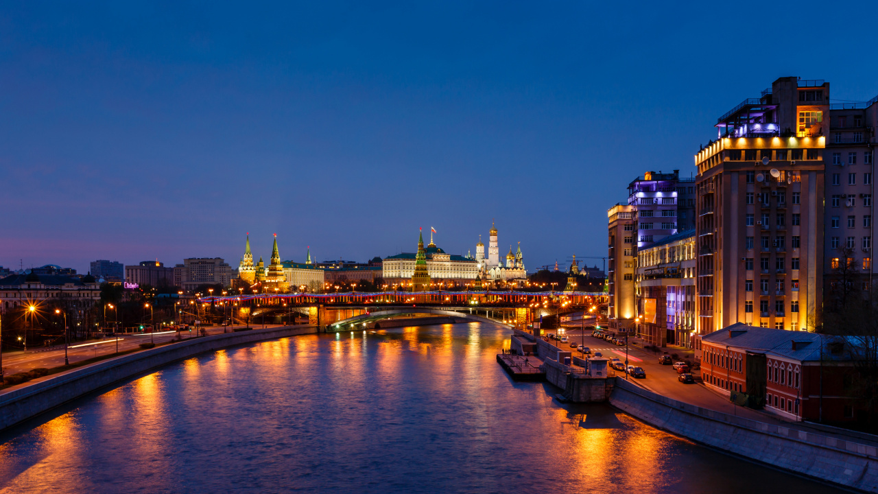 城市, 城市景观, 里程碑, 莫斯科, 市区 壁纸 1280x720 允许