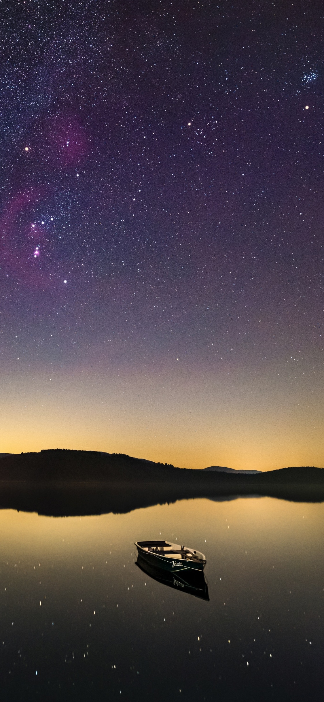 Bateau de Nuit, Nuit, Soundcloud, Voie Lactée, Color. Wallpaper in 1125x2436 Resolution