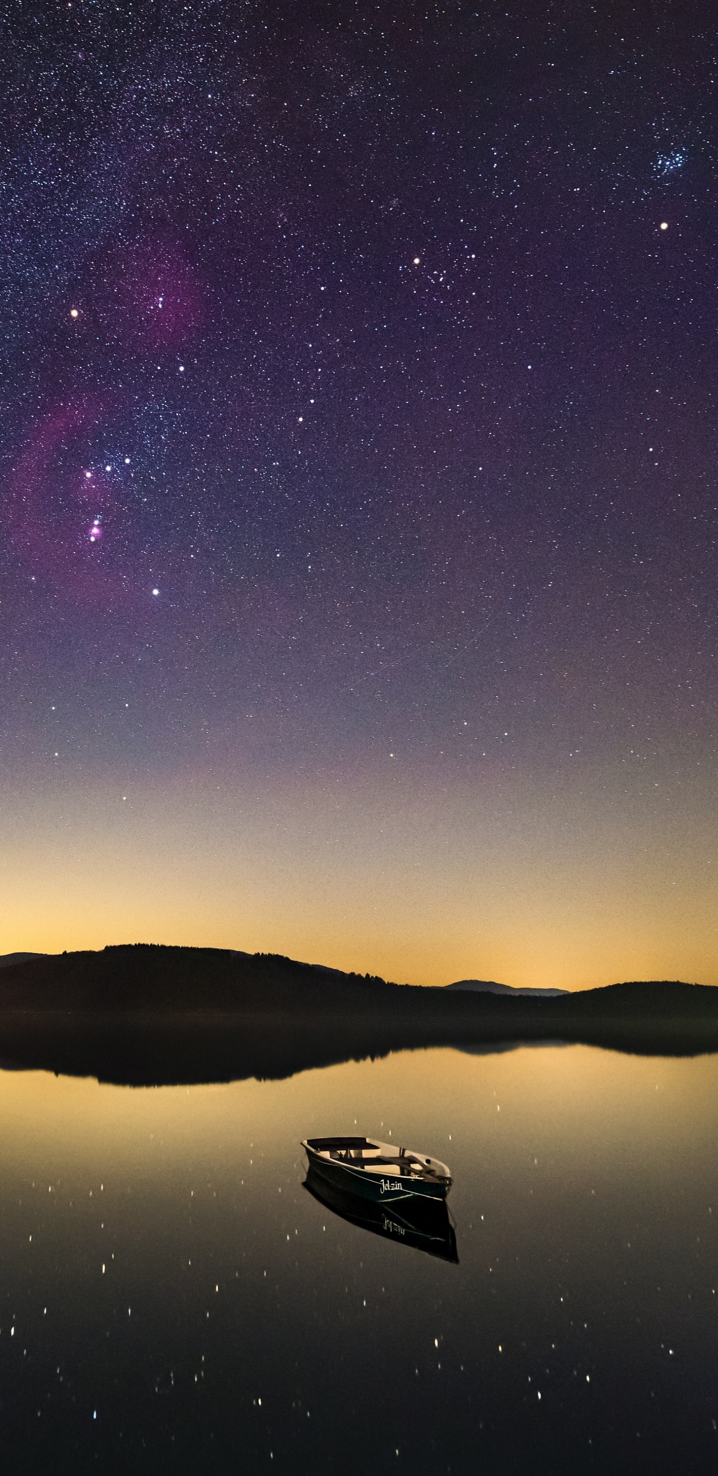 Night Boat, Night, Star, Soundcloud, Milky Way. Wallpaper in 1440x2960 Resolution