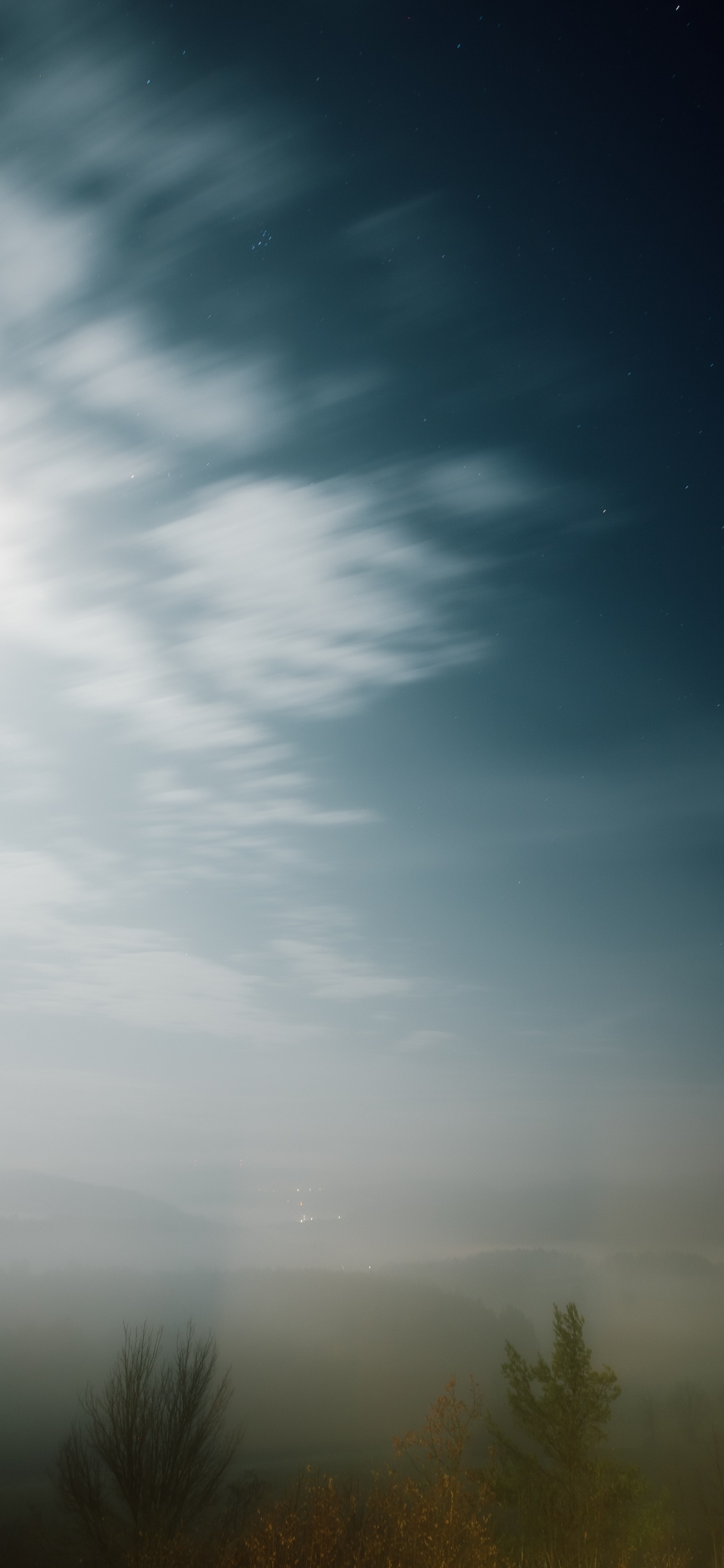 Atmosphere, Cloud, Microsoft Azure, Sky, Horizon. Wallpaper in 1125x2436 Resolution