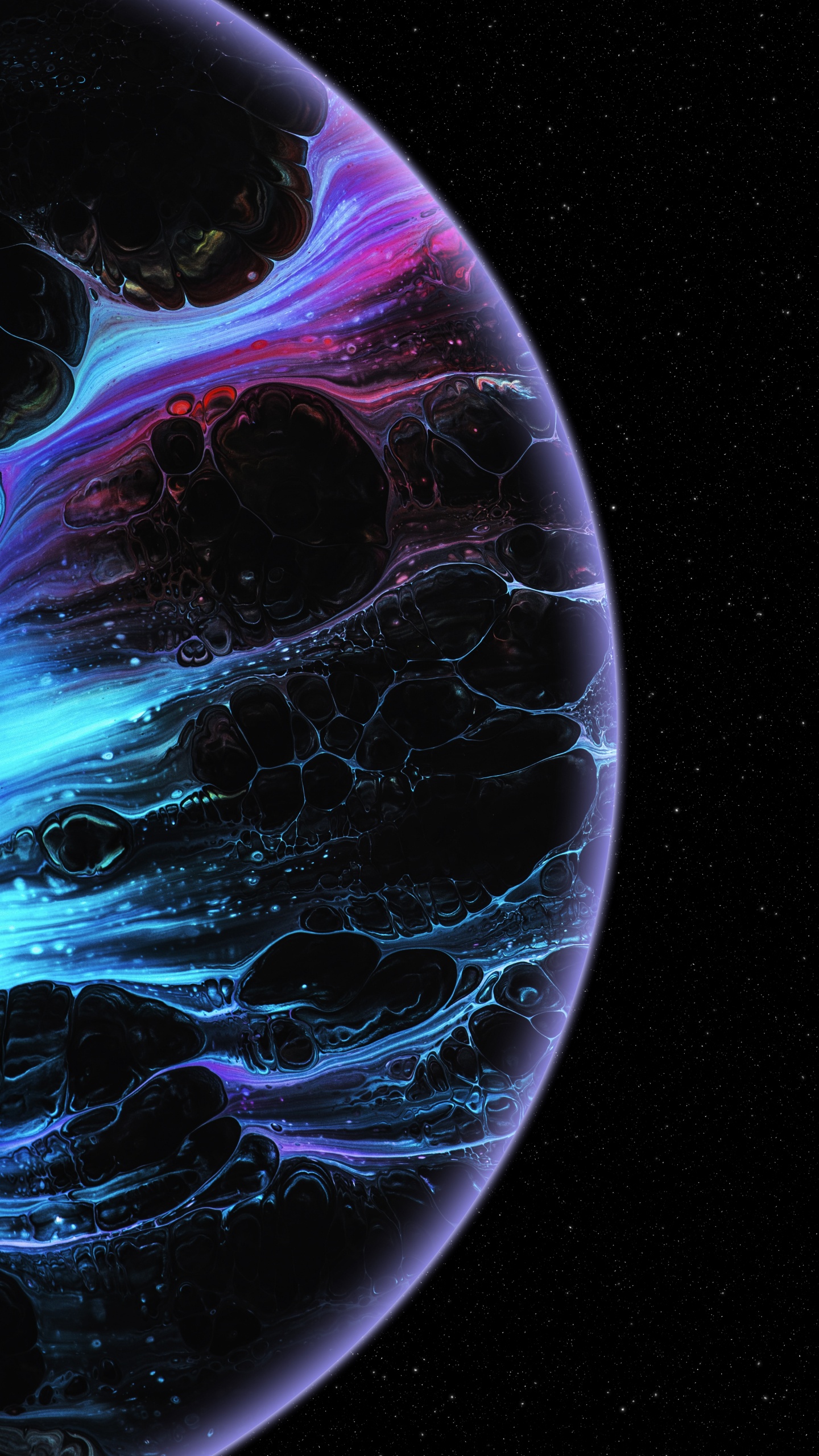 Illustration, Astronomisches Objekt, Wissenschaft, Electric Blue, Raum. Wallpaper in 1440x2560 Resolution