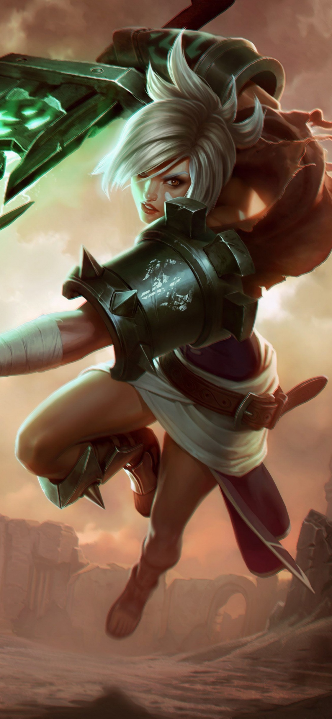 Liga de Leyendas, Riot Games, Lista de Niveles, Ilustración, Juego de Aventura. Wallpaper in 1125x2436 Resolution