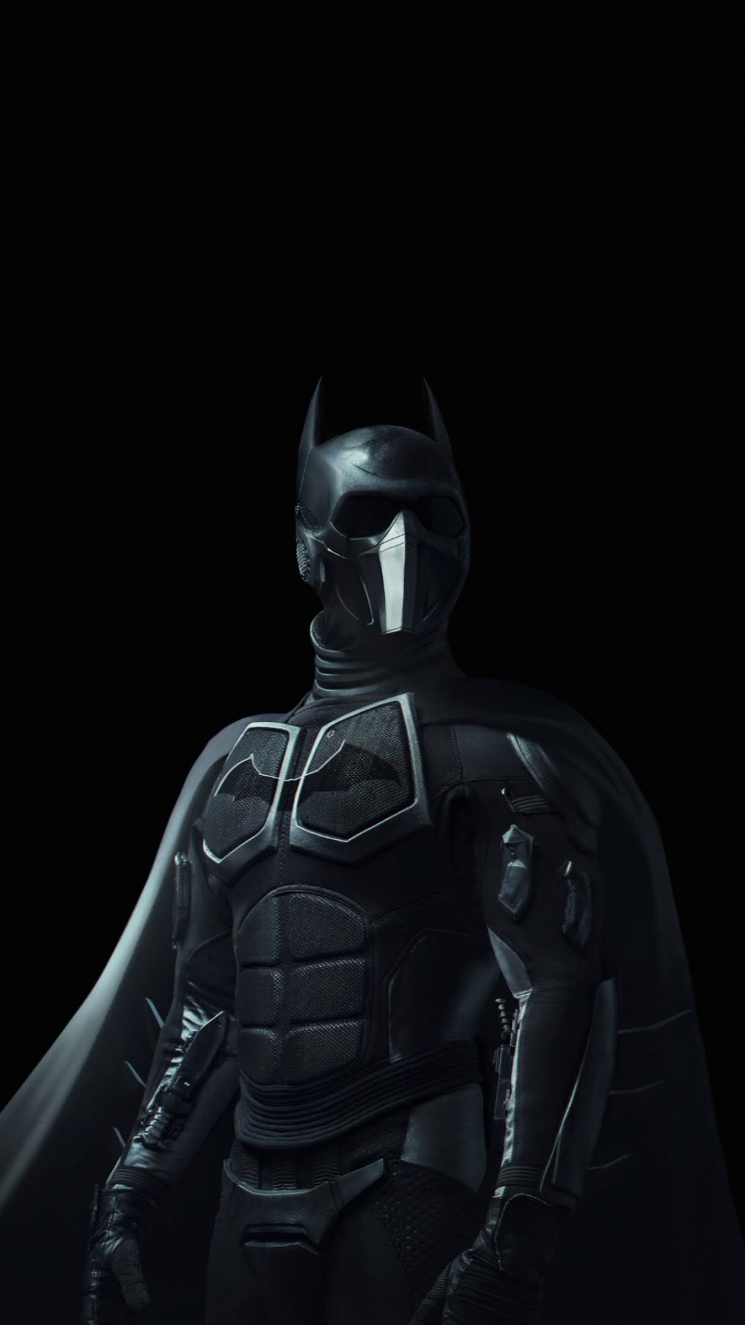Batman, Amoled, Negro Negro, Data, Armadura. Wallpaper in 1080x1920 Resolution