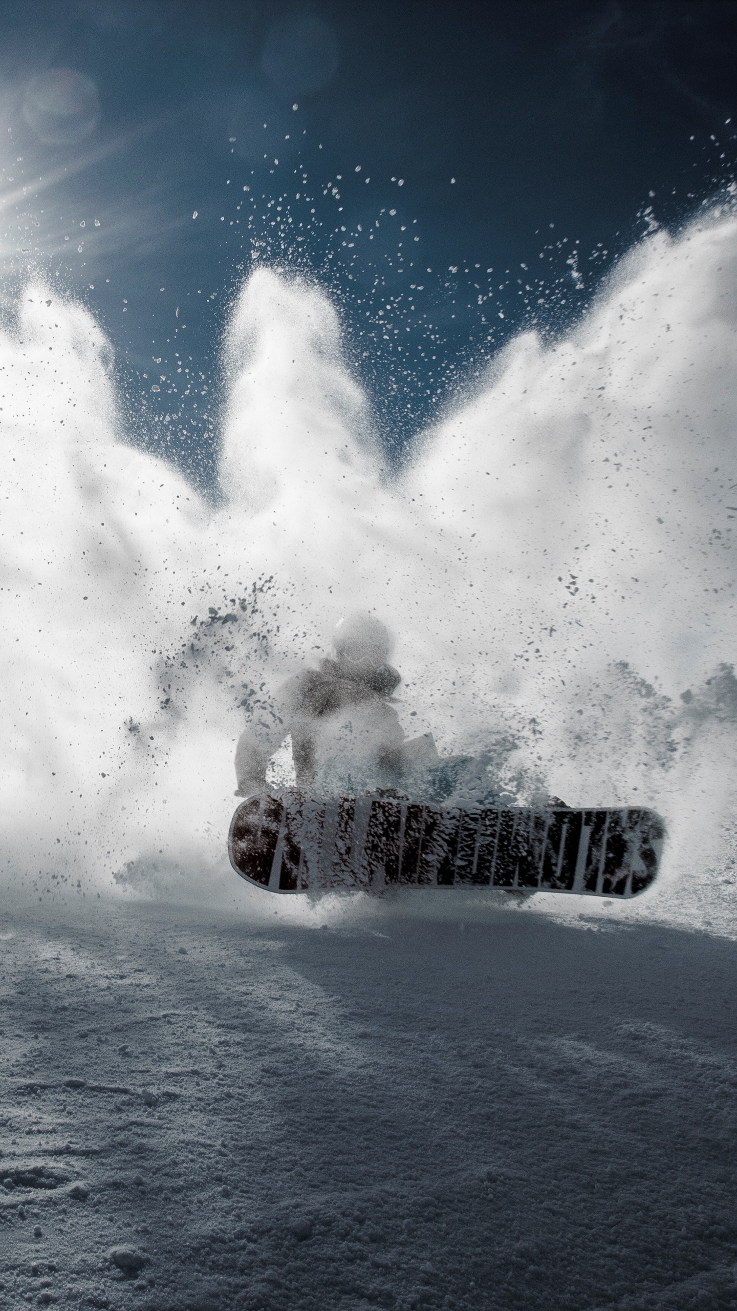 Tabla de Snowboard, el Snowboard, Nieve, Invierno, Glaciar. Wallpaper in 1440x2560 Resolution