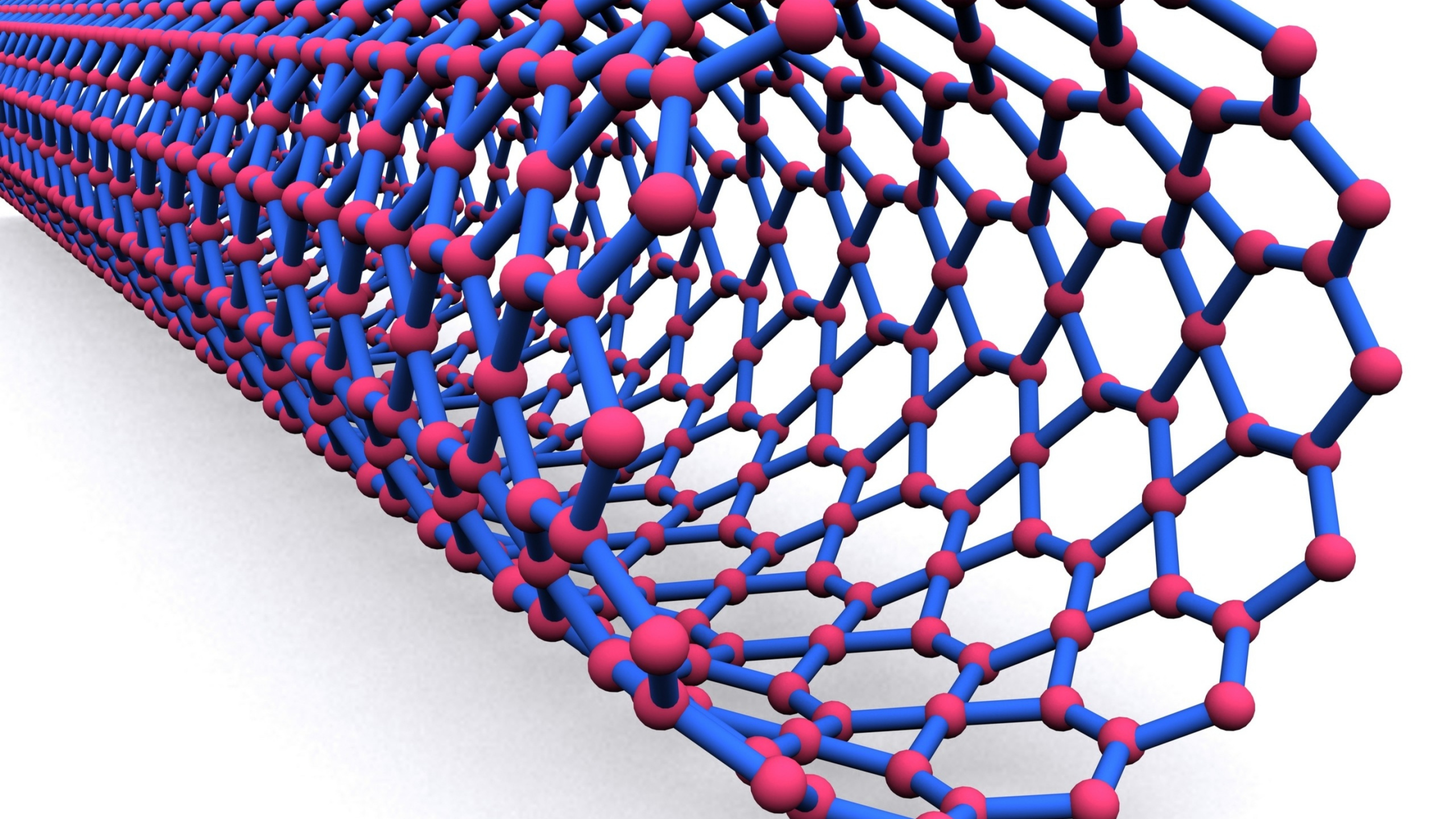 Matériaux Nano, Nanomatériaux, Nanotechnologies, La Science Des Matériaux, Nanotube de Carbone. Wallpaper in 2560x1440 Resolution