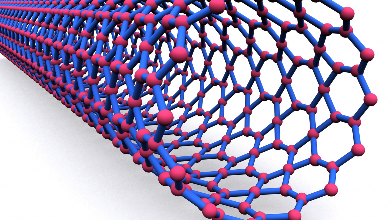 Nano Materiales, Nanomateriales, Nanotecnología, Ciencia de Los Materiales, Nanotubo de Carbono. Wallpaper in 1366x768 Resolution