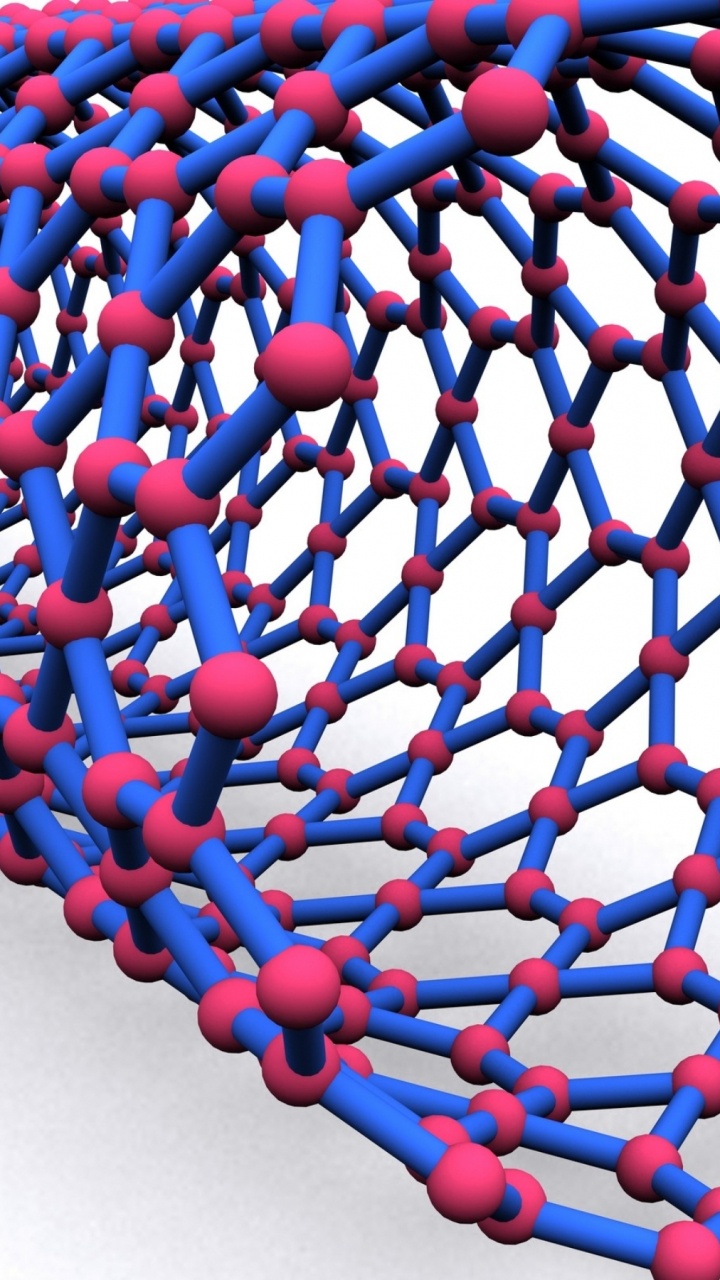 Nanomaterialien, Nanotechnologie, Materialwissenschaften, Kohlenstoff-Nanoröhrchen, Nanopartikel. Wallpaper in 720x1280 Resolution