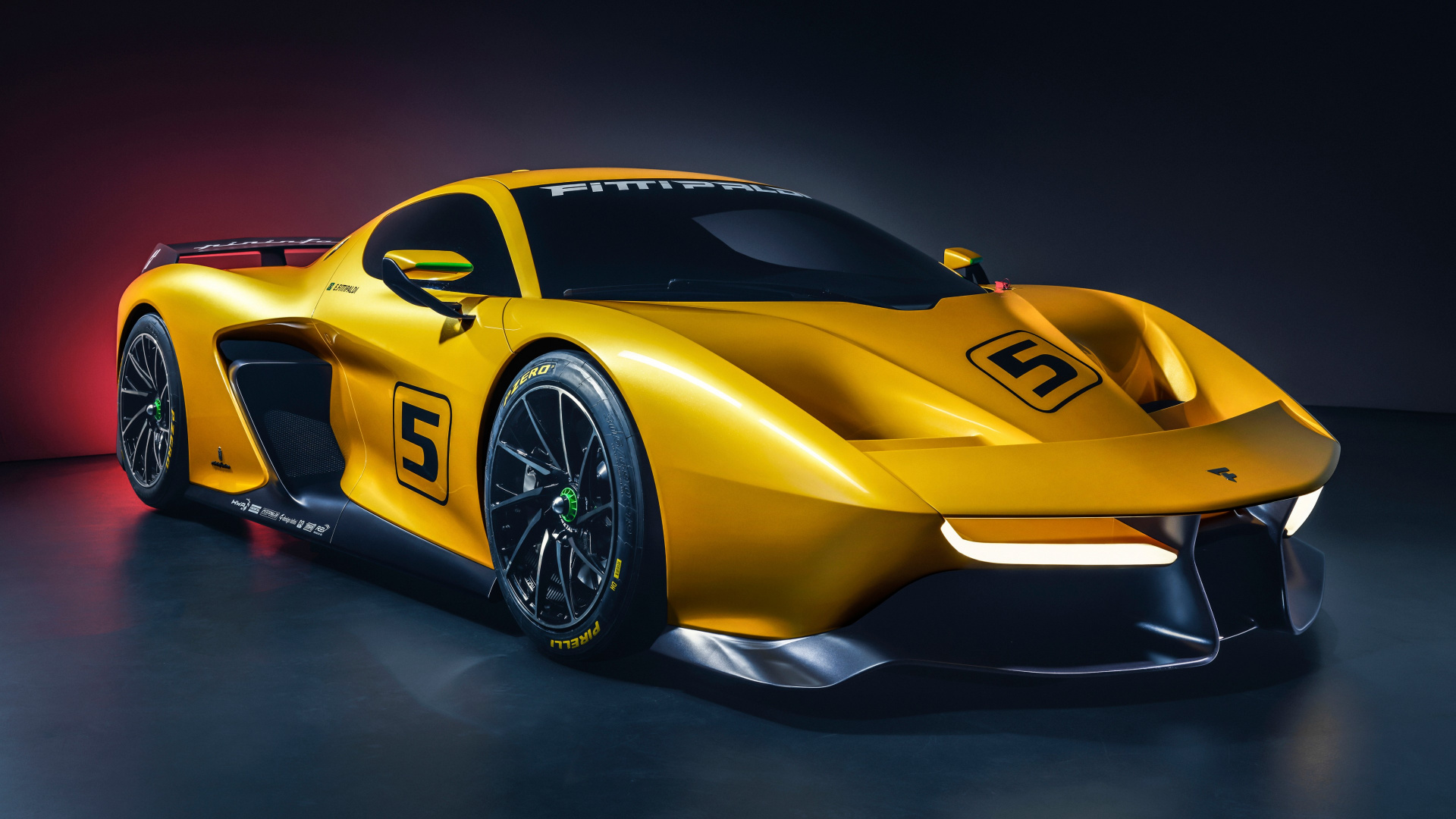 Fittipaldi Ef7 Vision Gran Turismo, Pininfarina, Car, Fittipaldi Ef7, Bugatti Vision Gran Turismo. Wallpaper in 1920x1080 Resolution