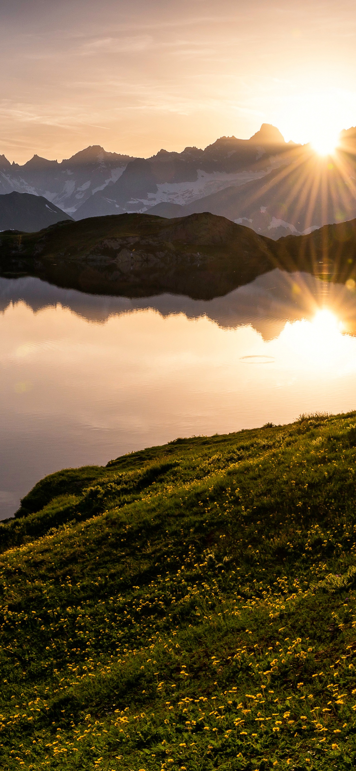 Lacs de Fentre, Glacier de Pice, Eau, Les Ressources en Eau, Lumière. Wallpaper in 1242x2688 Resolution