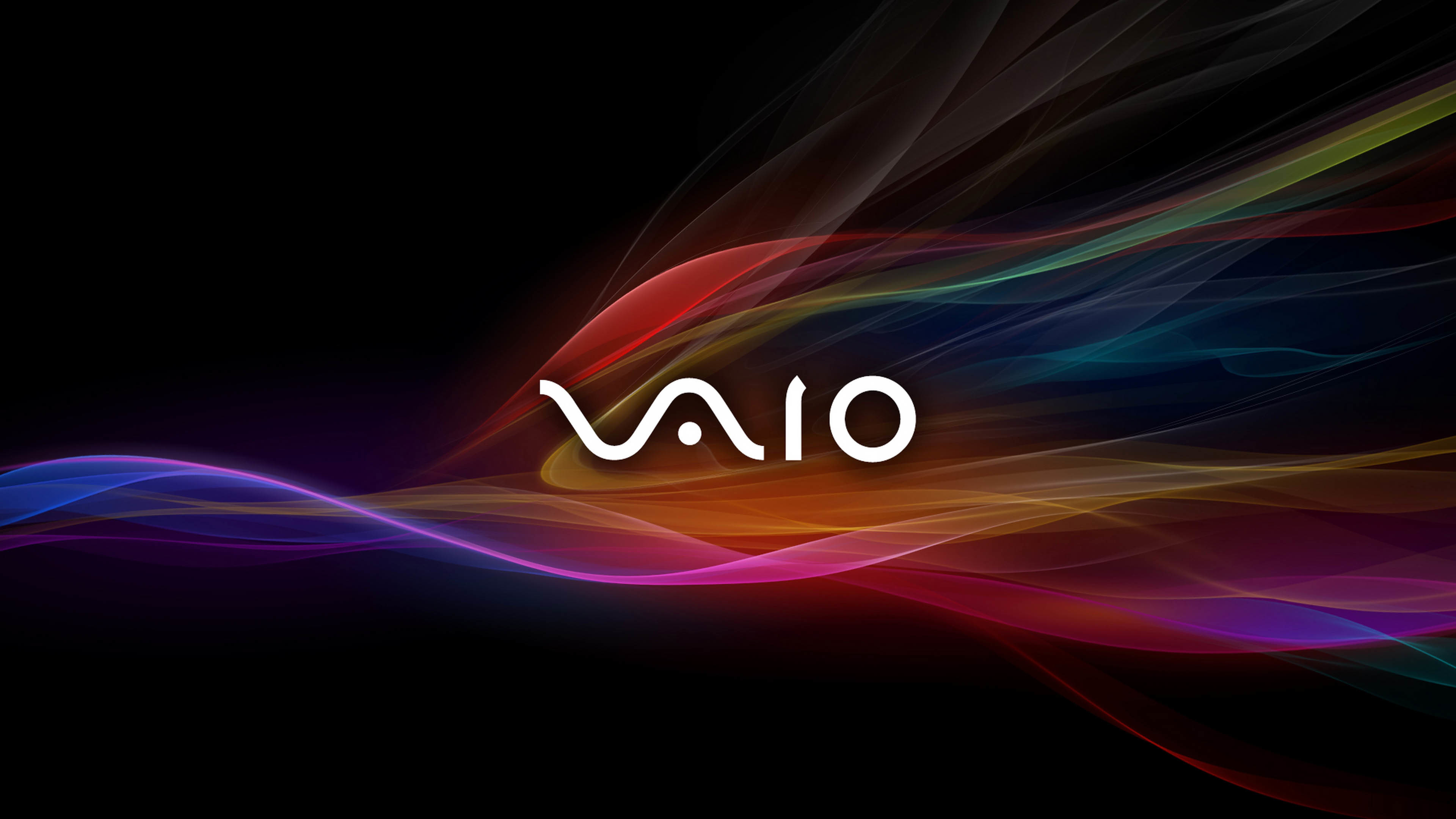 Vaio, Light, Graphic Design, Line, Graphics. Wallpaper in 3840x2160 Resolution