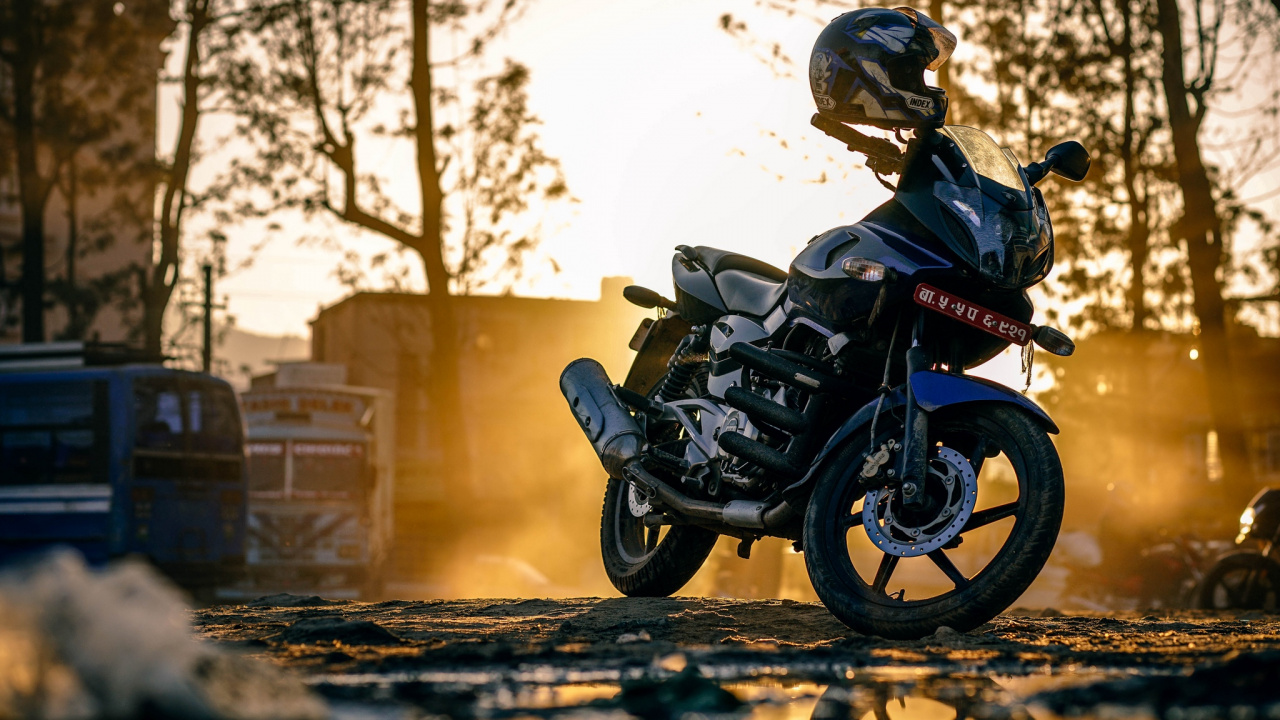 Download 1280x720 Wallpaper Man in Black Motorcycle Helmet Riding Motorcycle Man in Black Motorcycle Helmet Riding Motorcycle. Wallpaper in 1280x720 Resolution