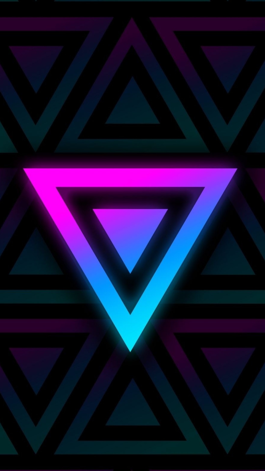 Patrón, Morado, Azure, Triangulo, Violeta. Wallpaper in 1080x1920 Resolution