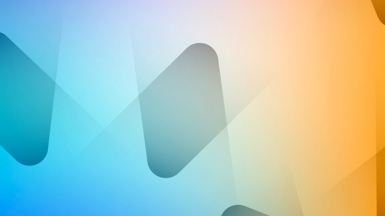 Orange, Mathématique, Géométrie, la Pureté de la Couleur, Azure. Wallpaper in 1280x720 Resolution