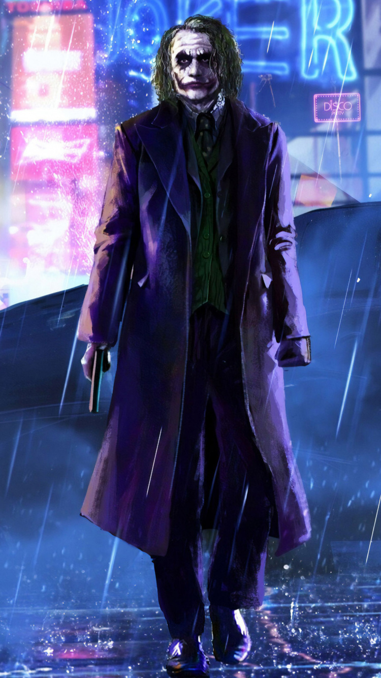 Libro Mayor de Salud, Batman, Cartel, Morado, Luz. Wallpaper in 750x1334 Resolution