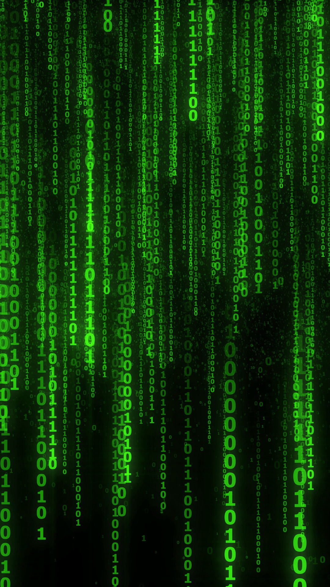 Binary Code, Binary Number, Standing, Green, Pattern. Wallpaper in 1080x1920 Resolution