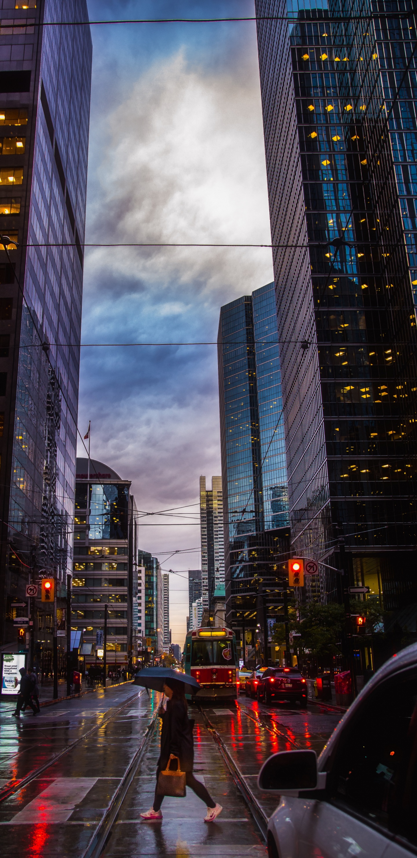 Weather, Skyscraper, Building, Cloud, Daytime. Wallpaper in 1440x2960 Resolution