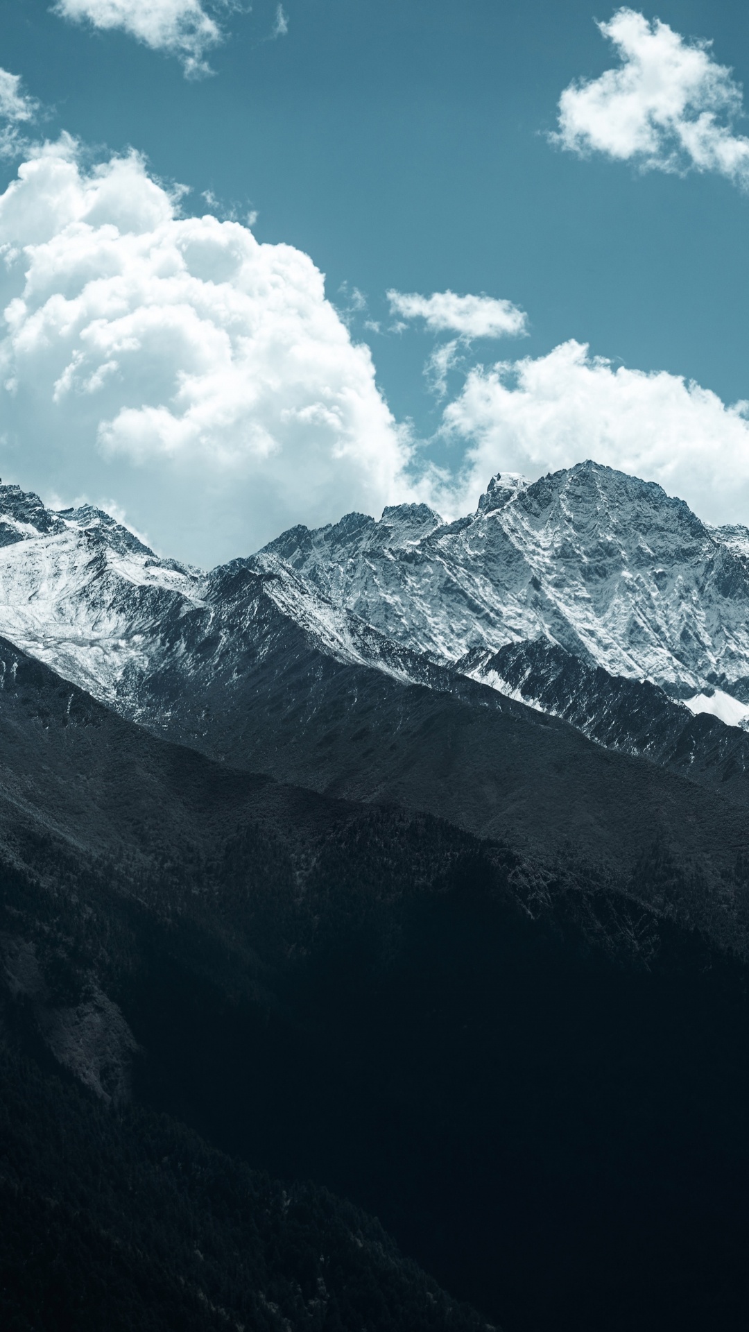 Cloud, Natur, Hochland, Massivs, Bergkette. Wallpaper in 1080x1920 Resolution