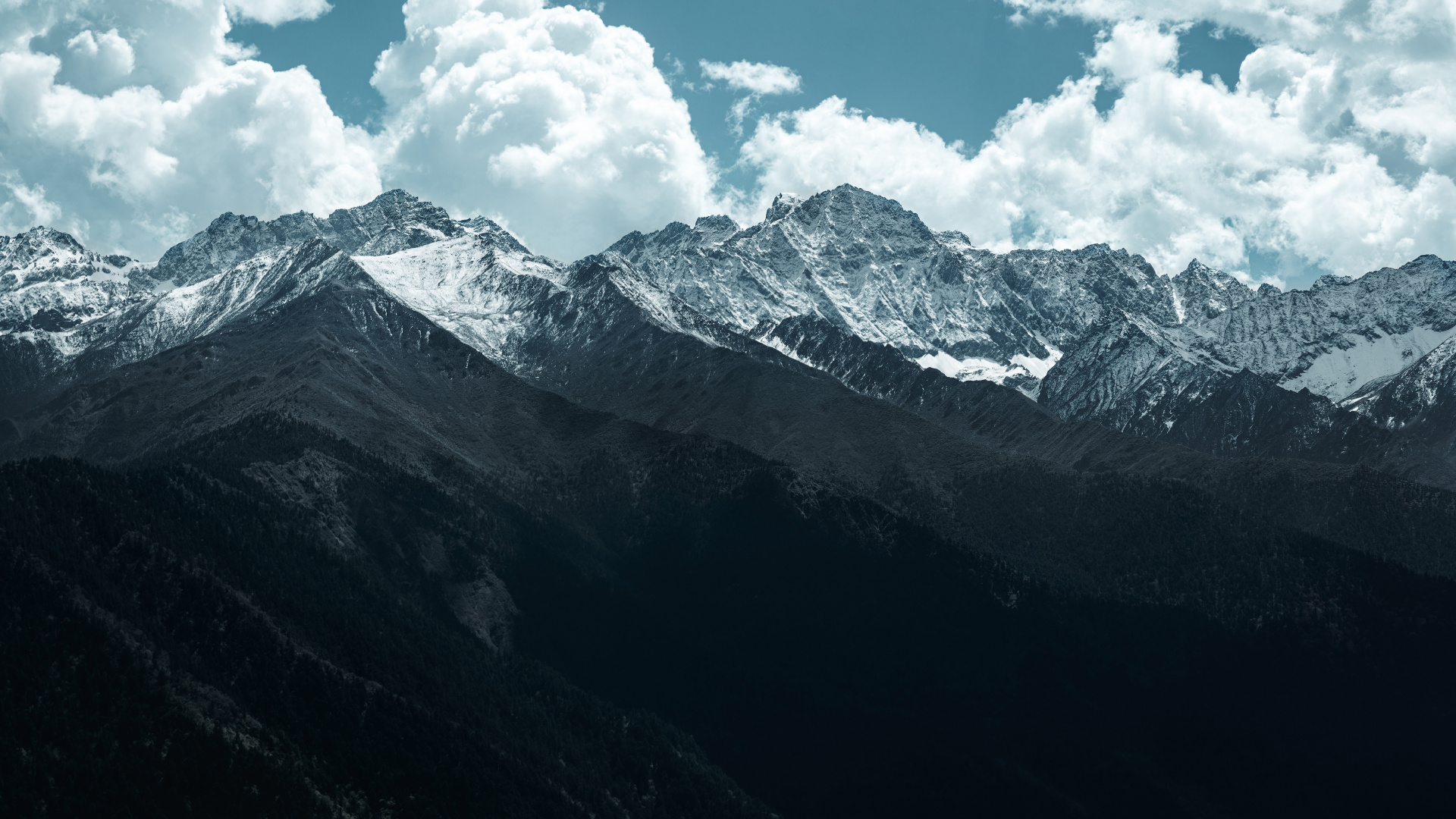 Cloud, Natur, Hochland, Massivs, Bergkette. Wallpaper in 1920x1080 Resolution