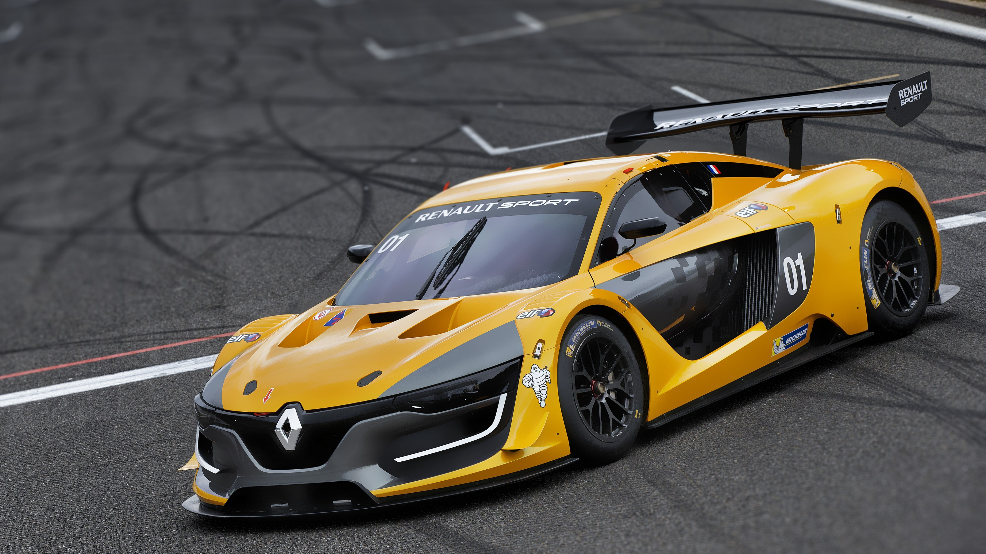 Yellow and Black Porsche 911 on Road. Wallpaper in 3840x2160 Resolution