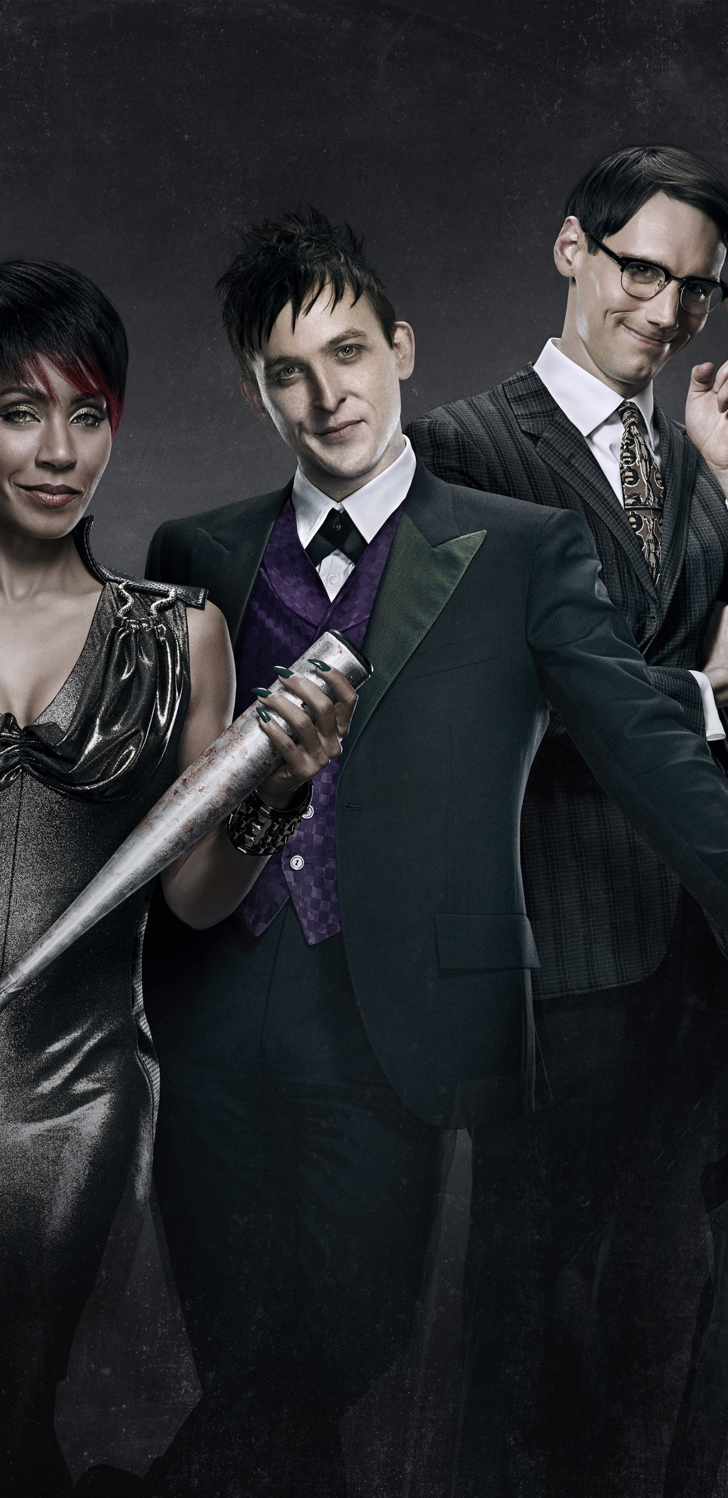 Man in Black Suit Jacket Holding Black Stick. Wallpaper in 1440x2960 Resolution