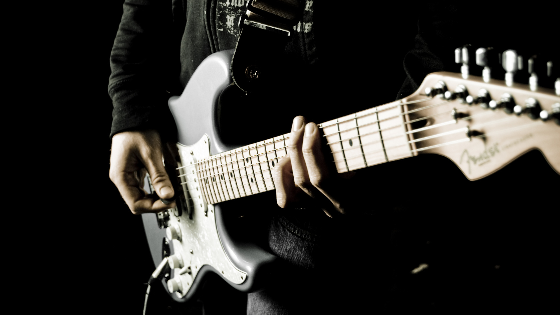 Guitarra, Guitarra Eléctrica, Bass Guitar, Instrumento de Cuerda, el Guitarrista. Wallpaper in 1920x1080 Resolution