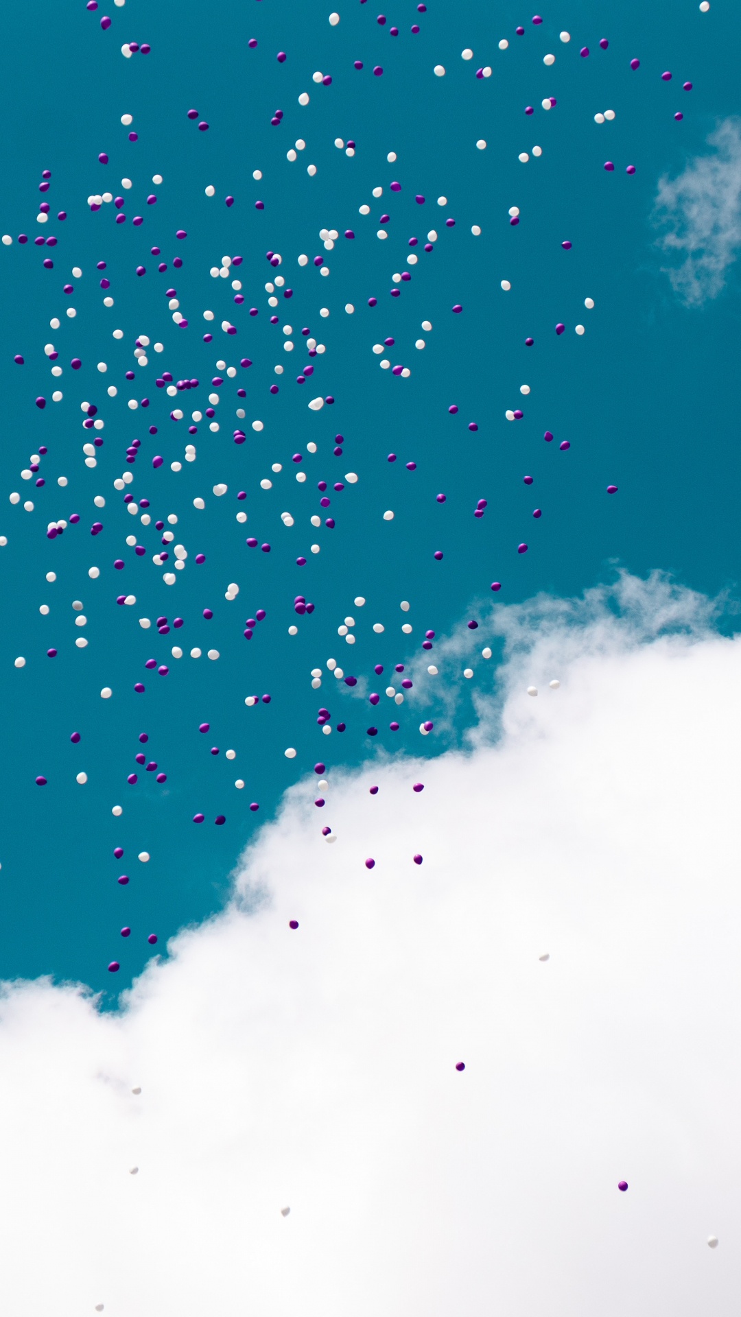 Nubes Blancas y Cielo Azul. Wallpaper in 1080x1920 Resolution