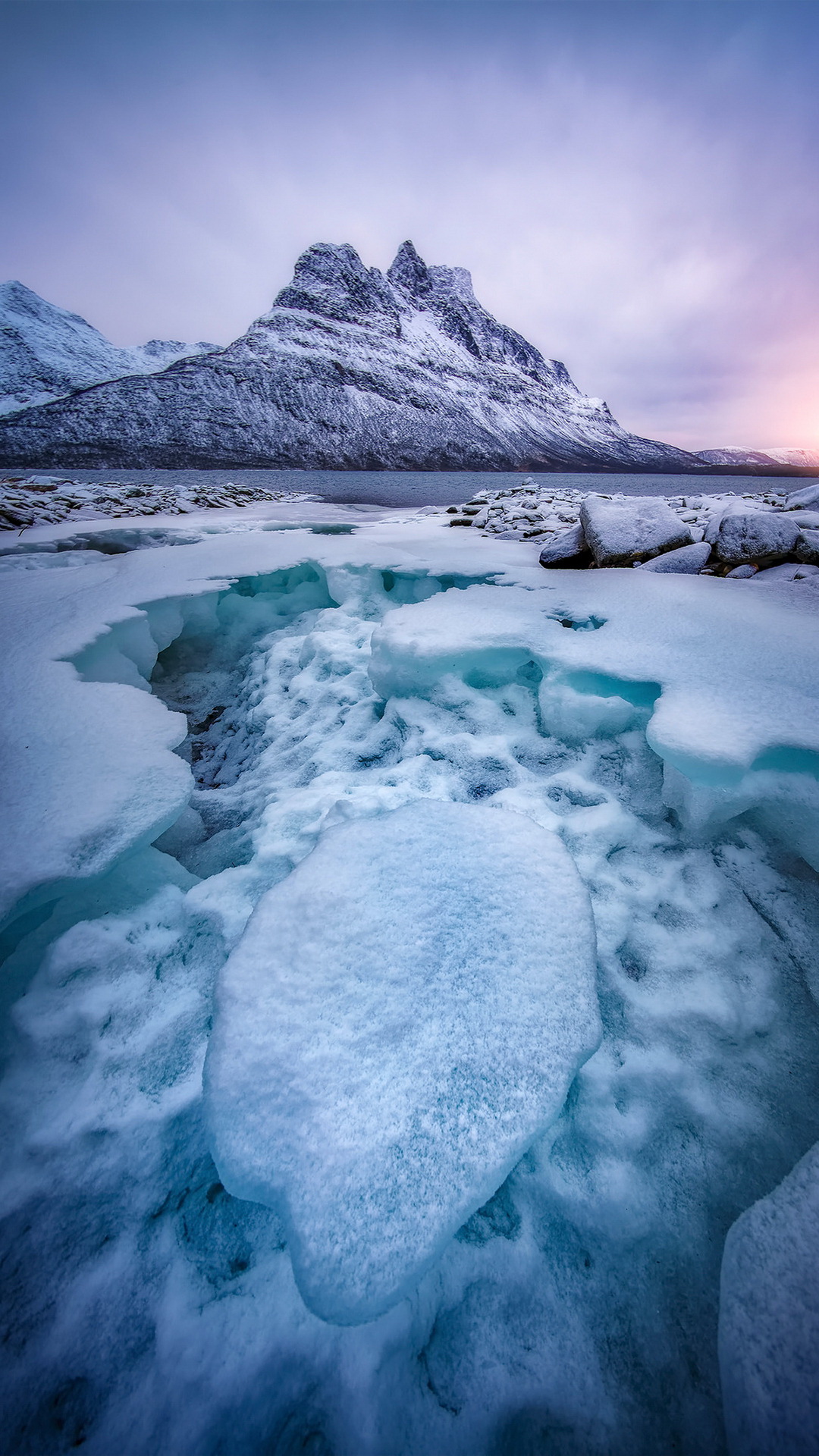 Nature, Glacier, Arctic Ocean, Las Vegas, Fjord. Wallpaper in 1080x1920 Resolution