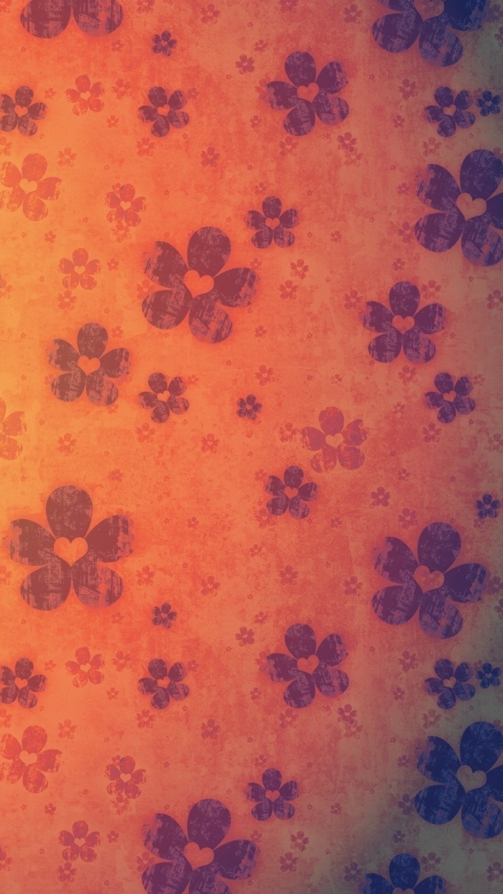 Blue and Pink Floral Textile. Wallpaper in 720x1280 Resolution