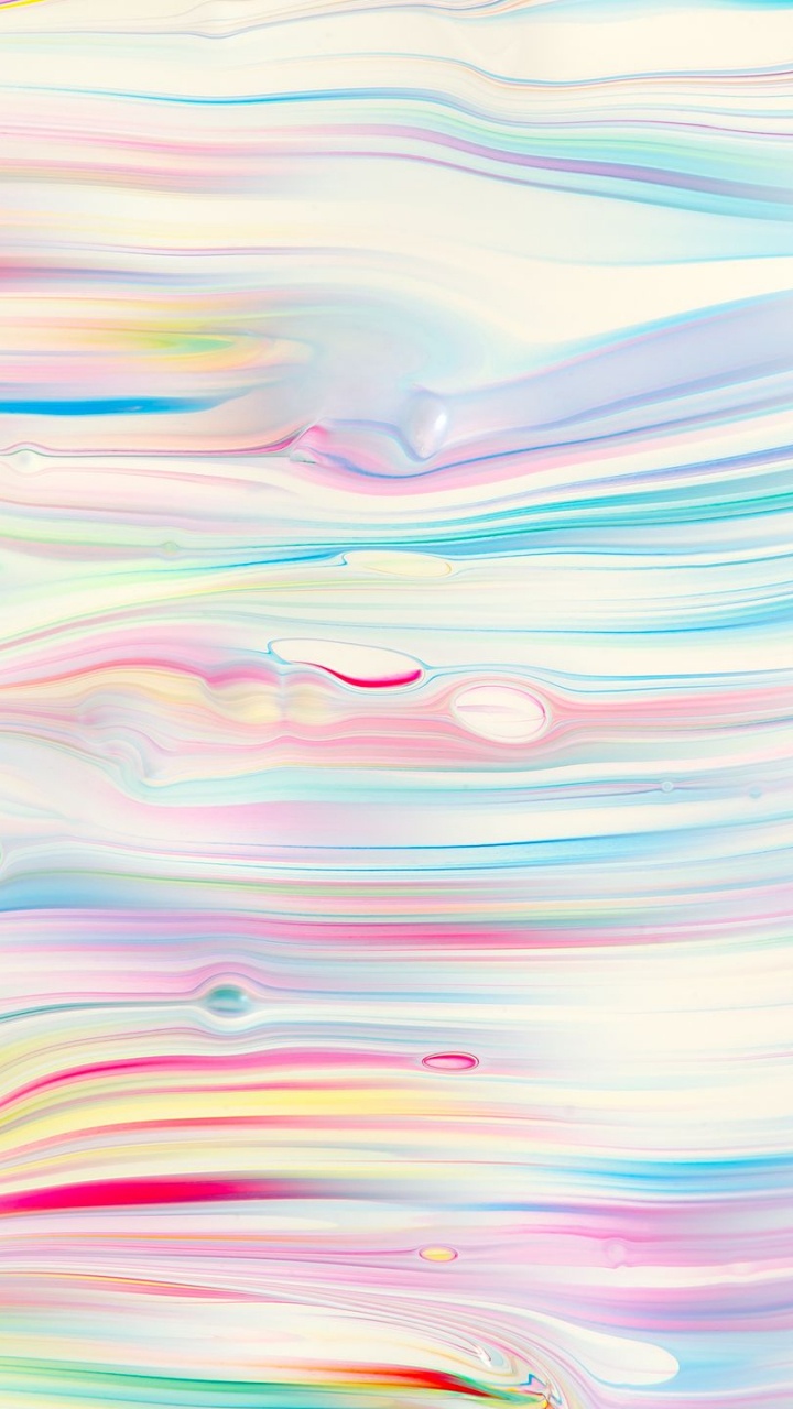 Pintura Abstracta Rosa Azul y Verde. Wallpaper in 720x1280 Resolution