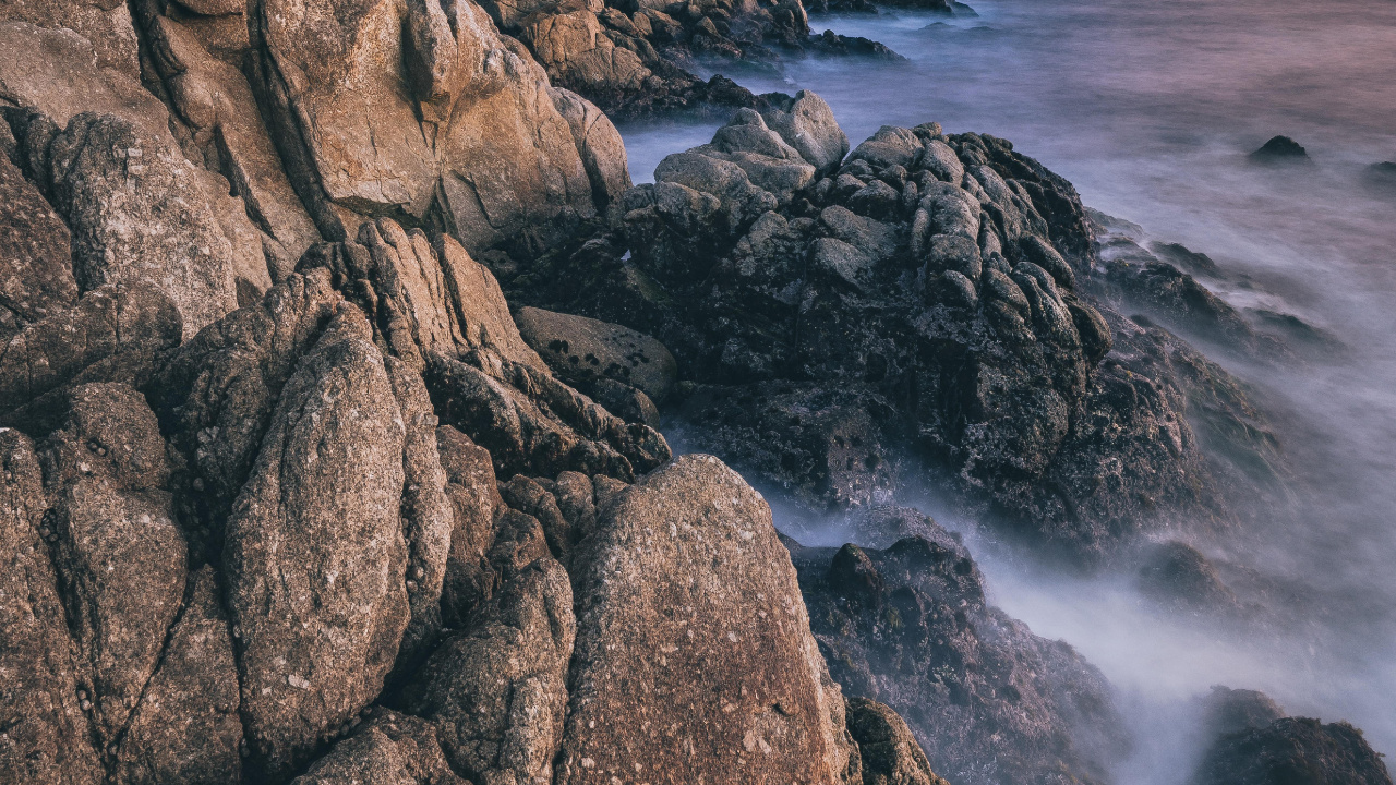 性质, 悬崖, 自然景观, 大海, 海岸 壁纸 1280x720 允许