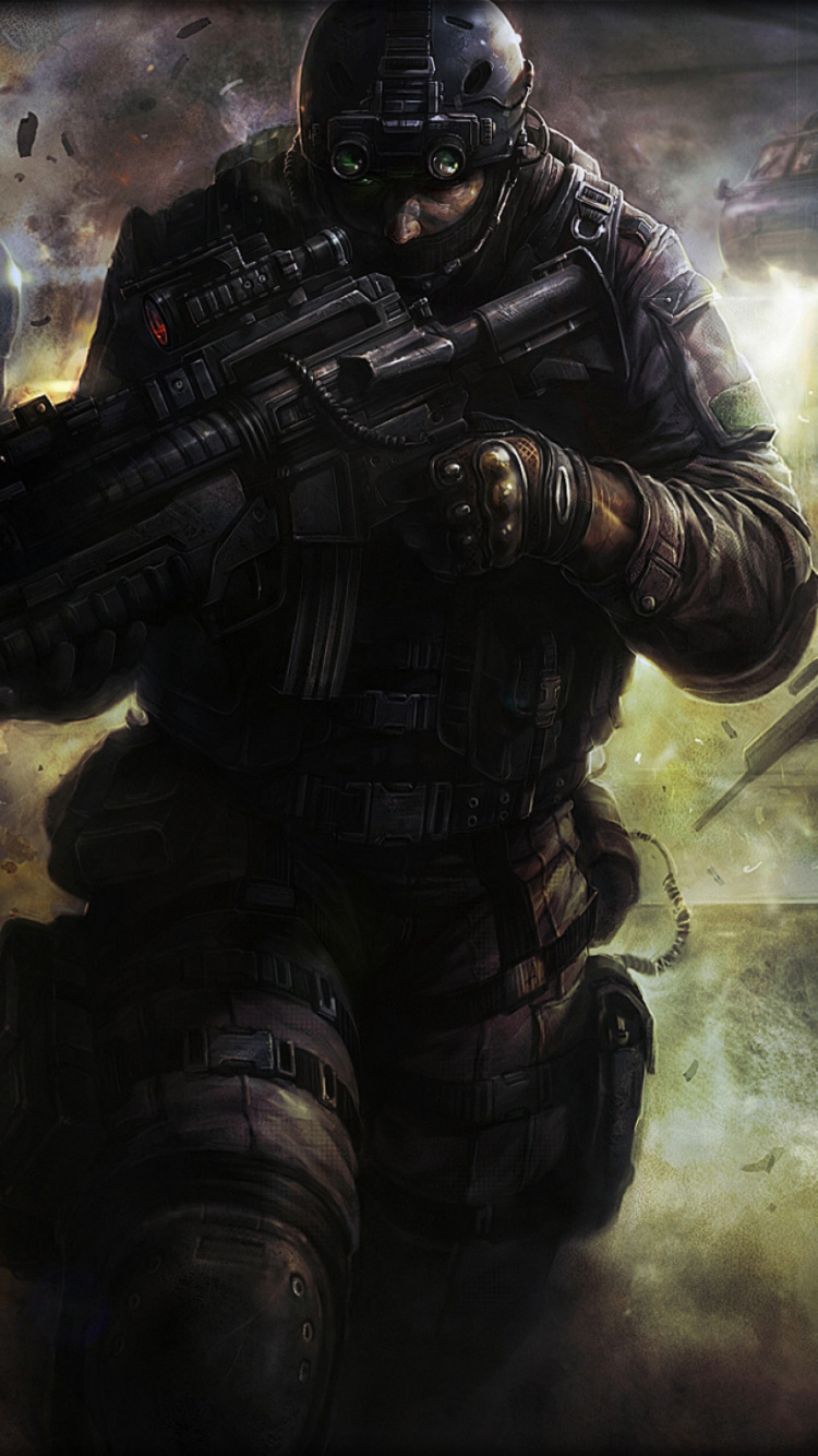 Jeu Pc, Jeu en Ligne, Reconnaissance, Soldat, L'organisation Militaire. Wallpaper in 750x1334 Resolution