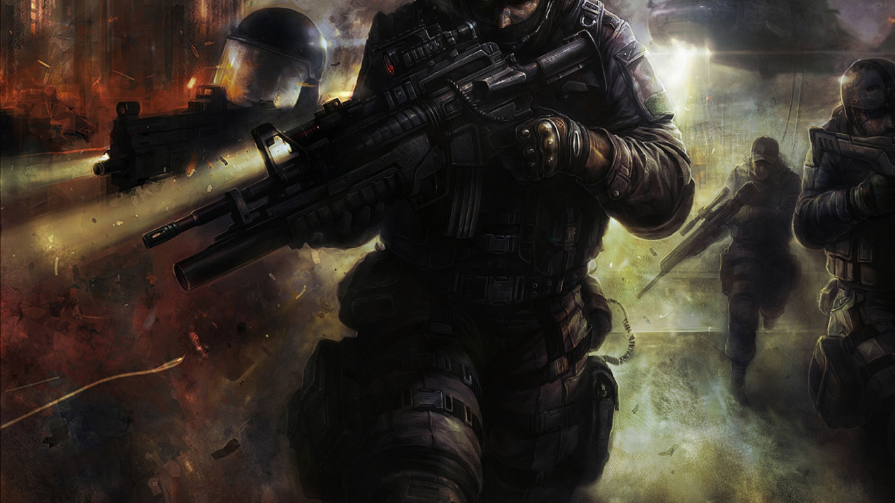 Pc-Spiel, Scharfschütze, Onlinespiele, Aufkl, Soldat. Wallpaper in 1280x720 Resolution