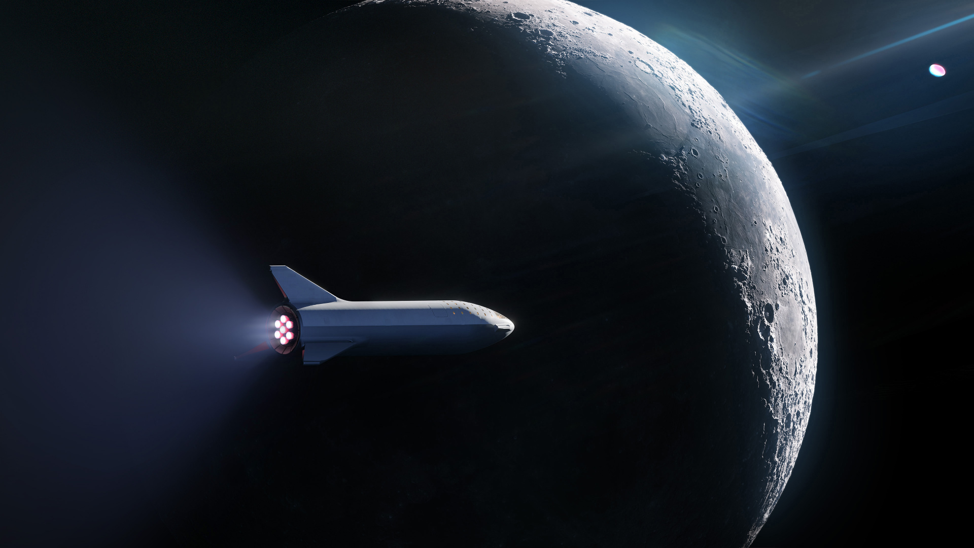 White Airplane on Black Leather Textile. Wallpaper in 1920x1080 Resolution
