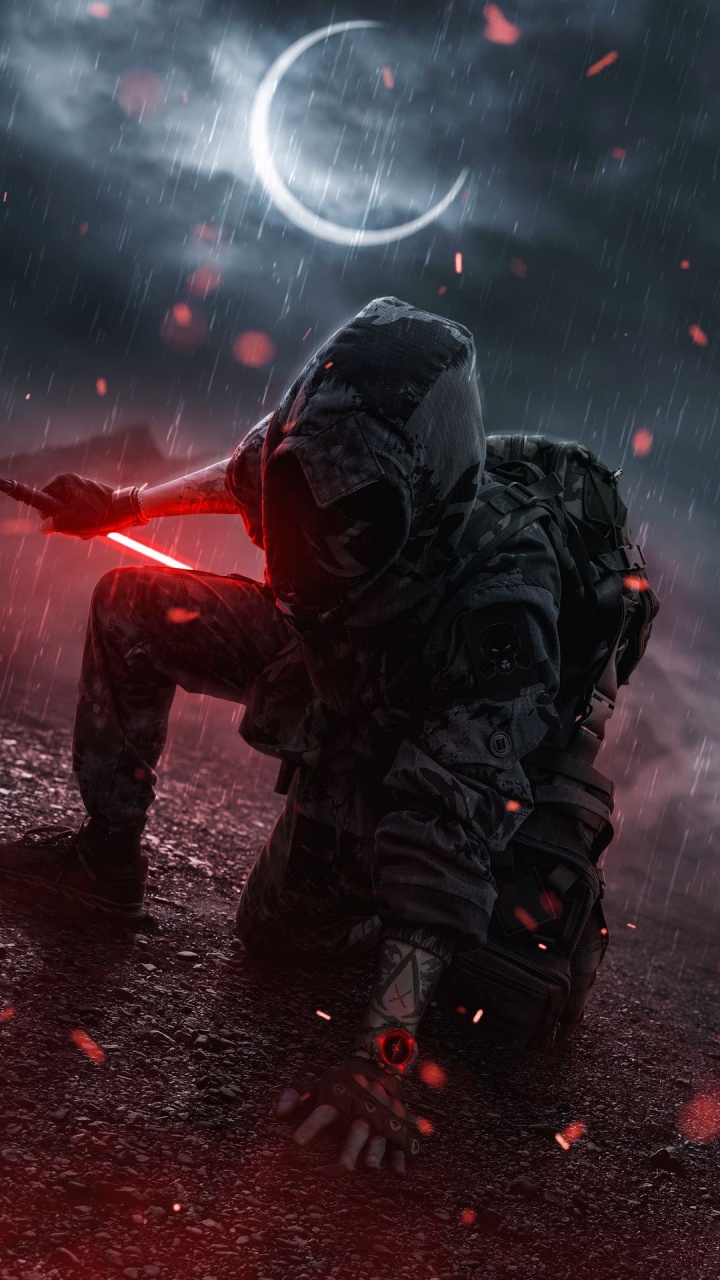 Atmosphere, TikTok, Shooter Game, Automotive Lighting, Astronomical Object. Wallpaper in 720x1280 Resolution