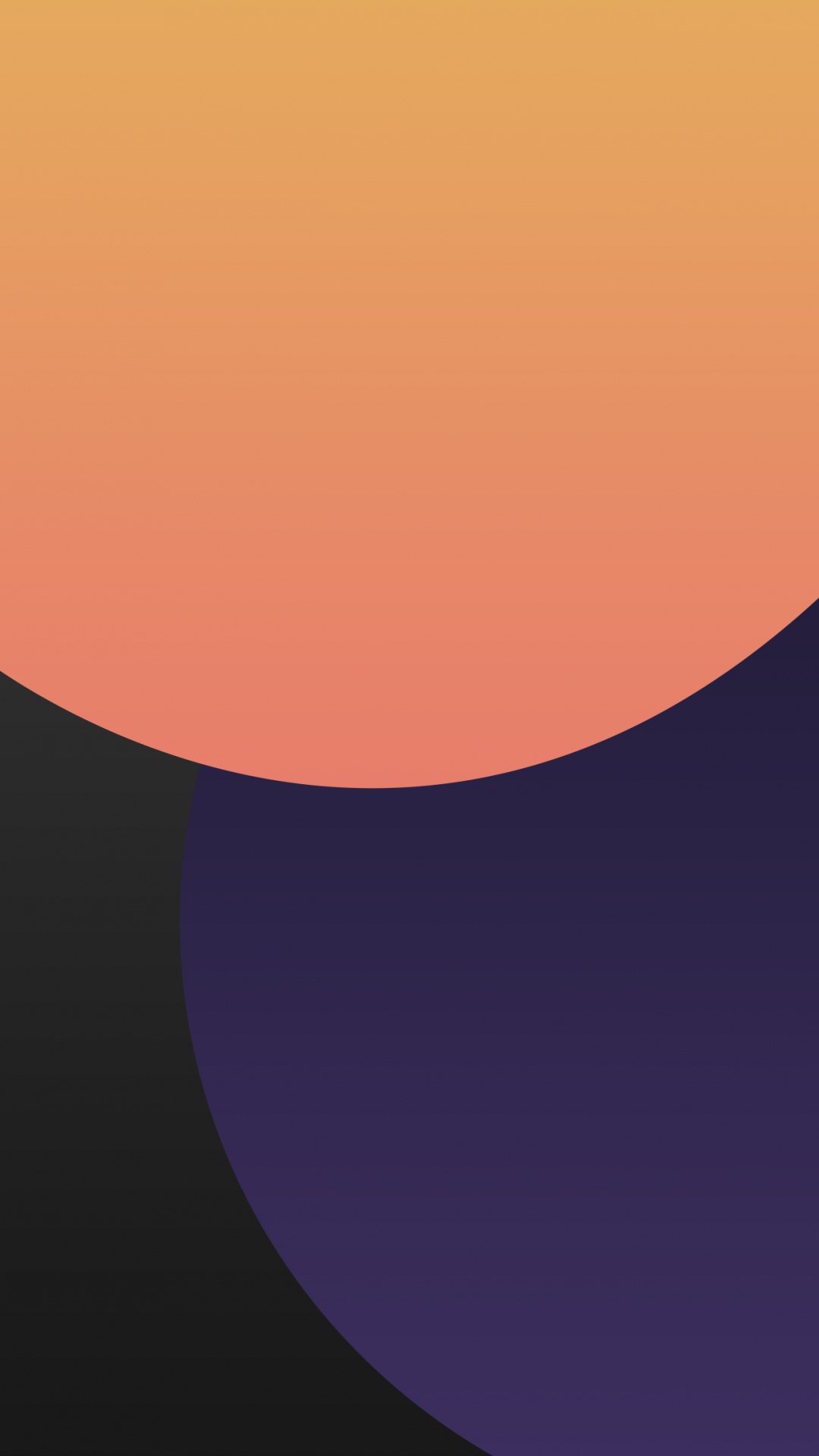 Tints and Shades, Electric Blue, Magenta, Circle, Peach. Wallpaper in 1080x1920 Resolution