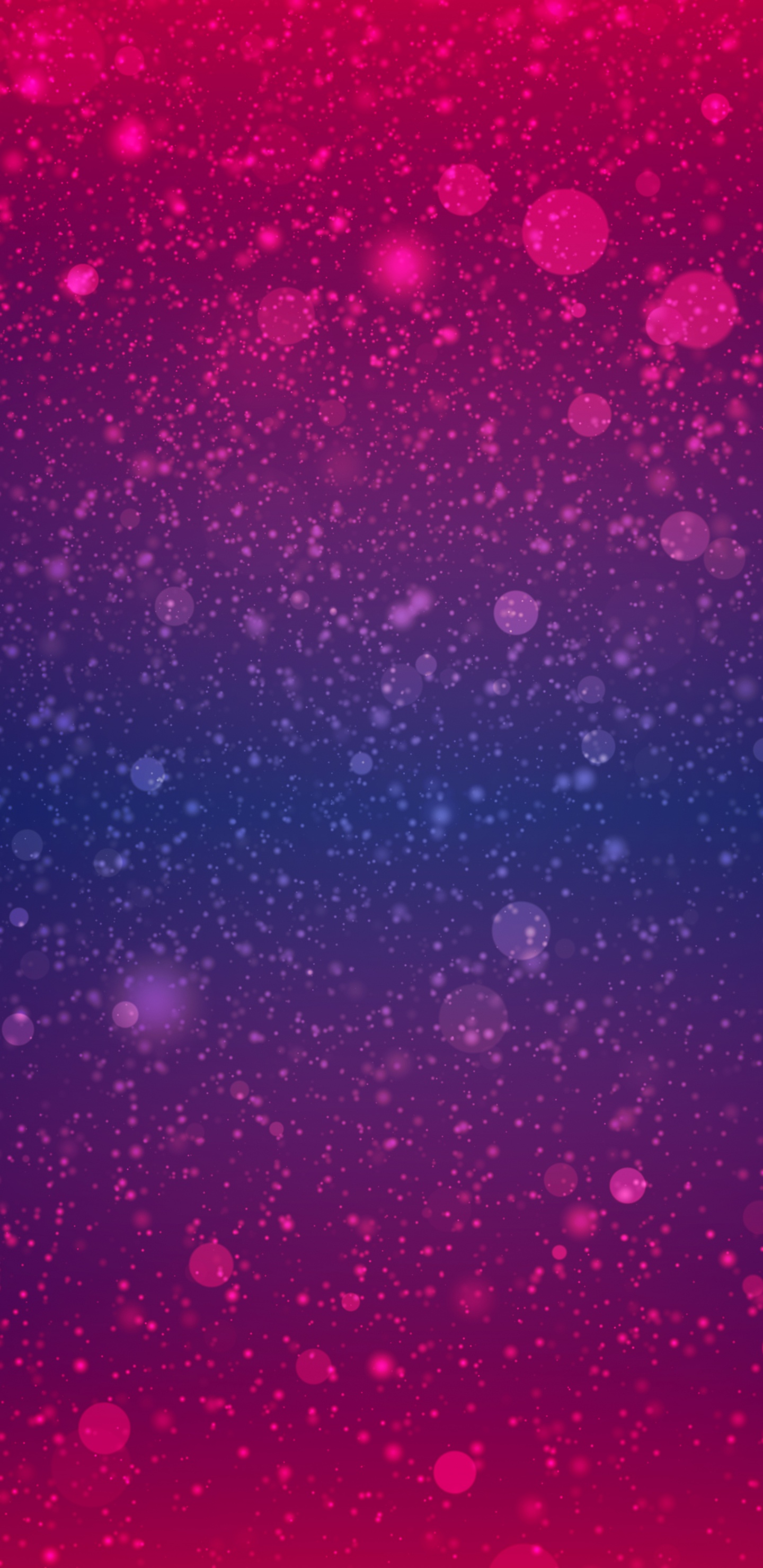 Illustration de la Galaxie Violette et Bleue. Wallpaper in 1440x2960 Resolution
