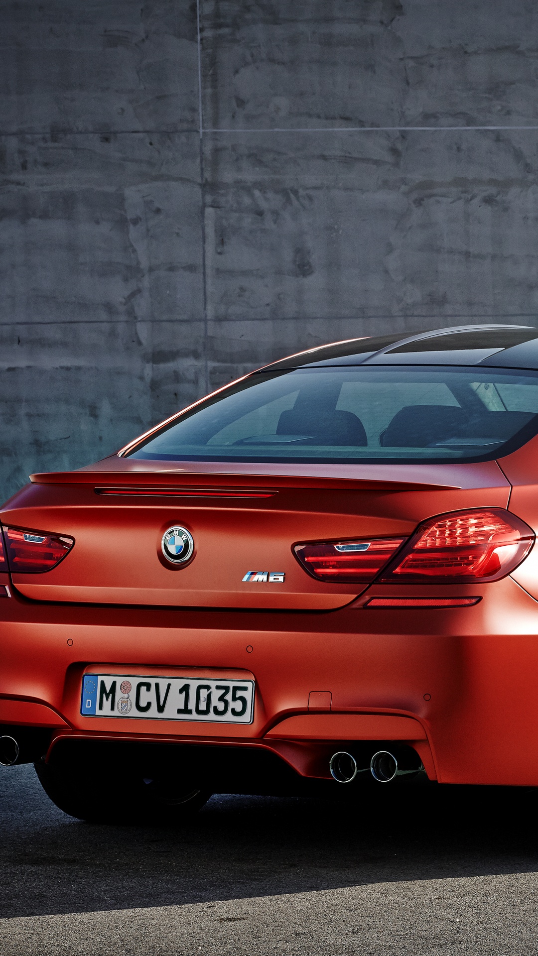 Rojo Bmw m 3 Cupé. Wallpaper in 1080x1920 Resolution