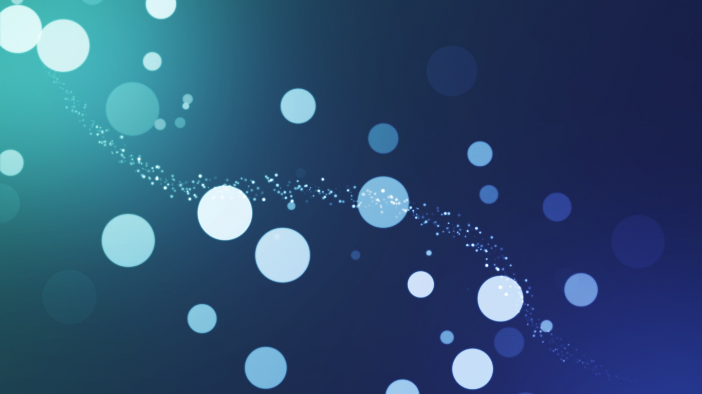 Lila Und Weiße Herzillustration. Wallpaper in 1366x768 Resolution