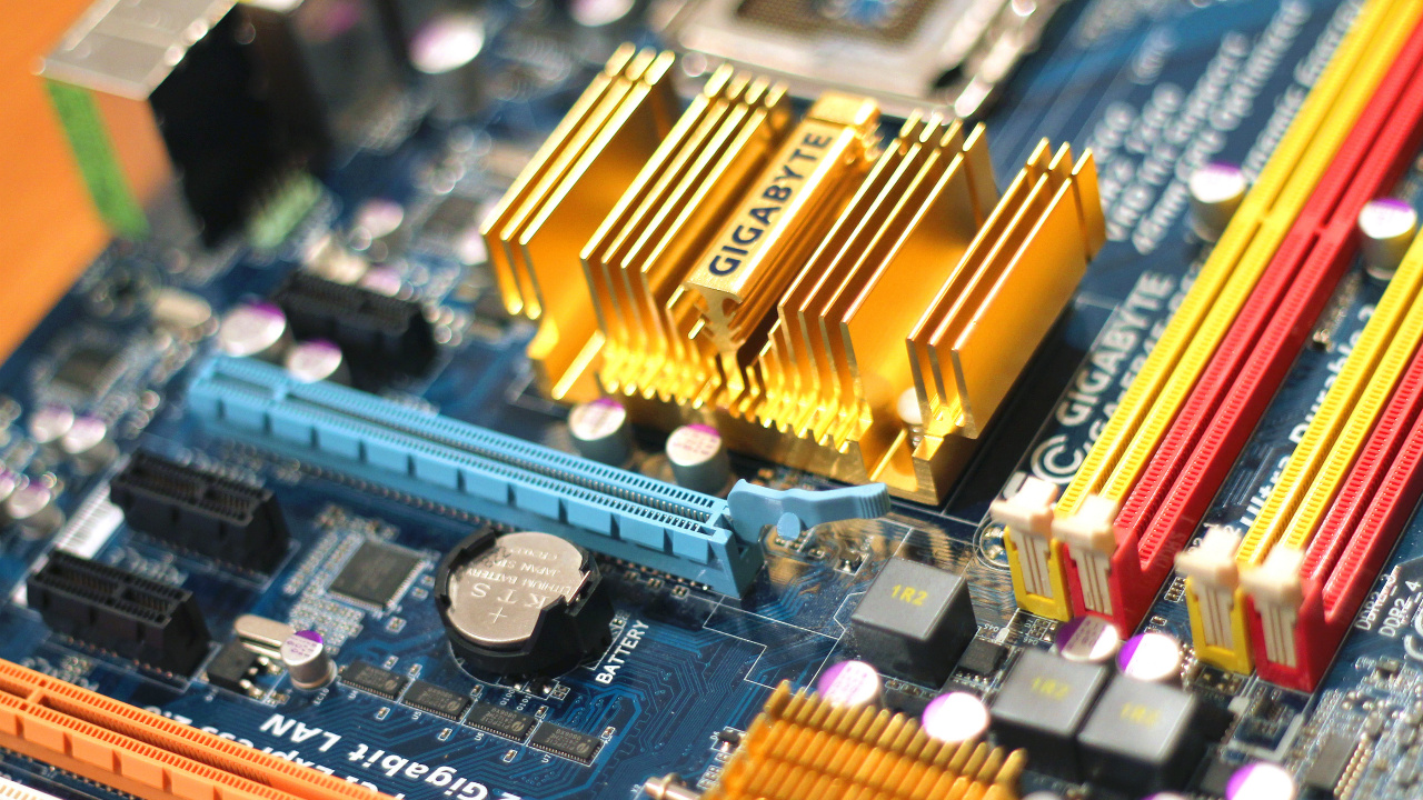 Mainboard, Electronic Engineering, Elektronik, Technologie, Service. Wallpaper in 1280x720 Resolution